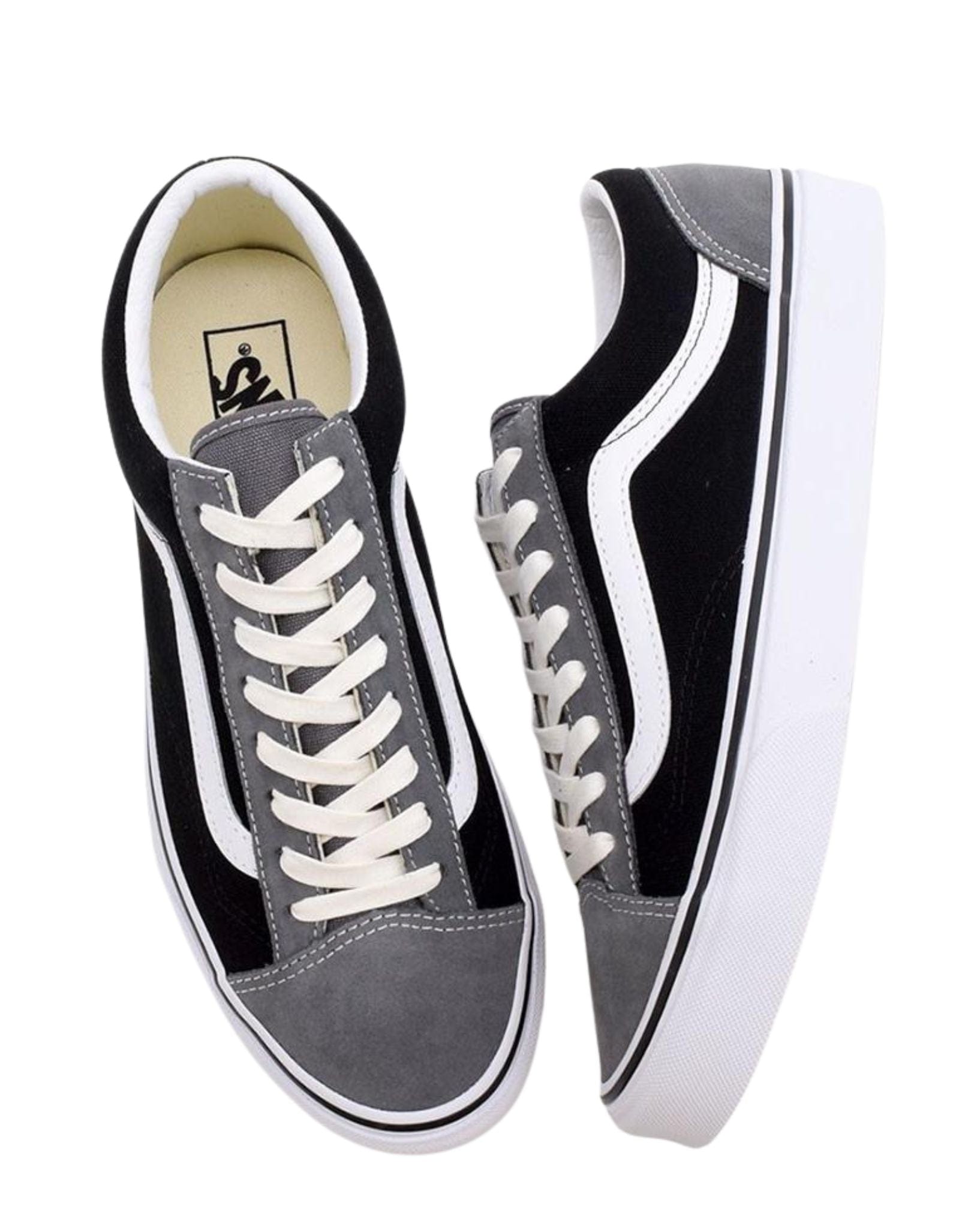 Vans Style 36 Vintage Suede - Pewter Black