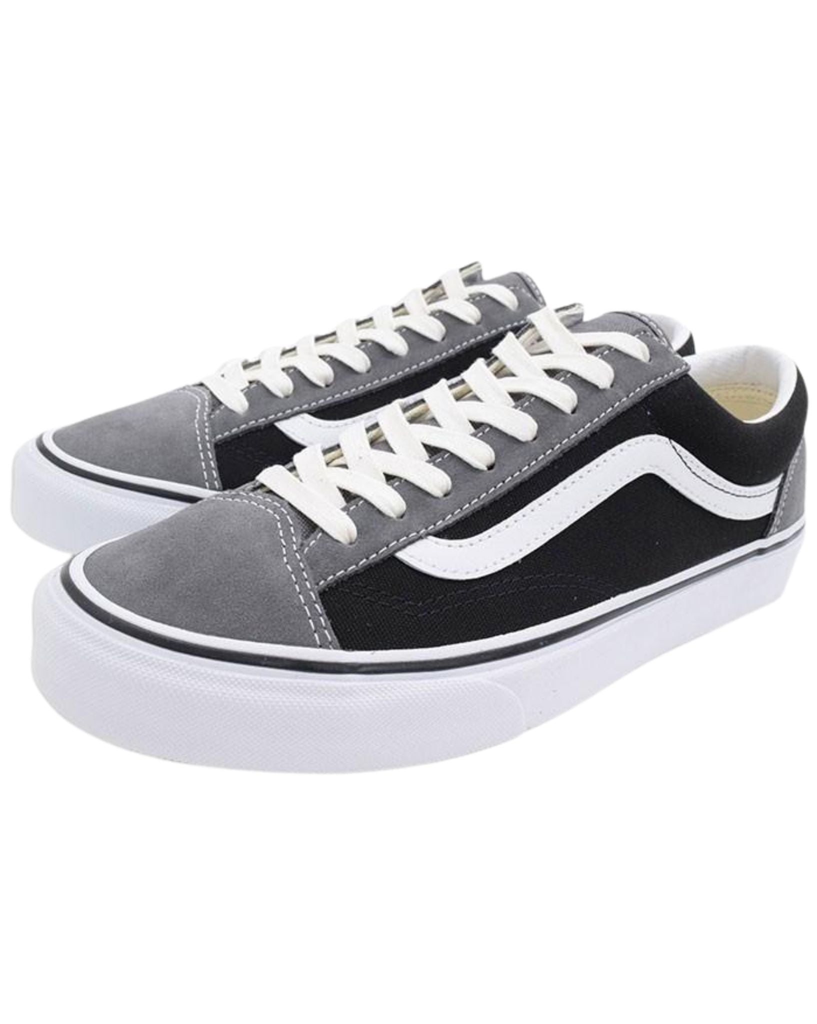 Vans Style 36 Vintage Suede - Pewter Black