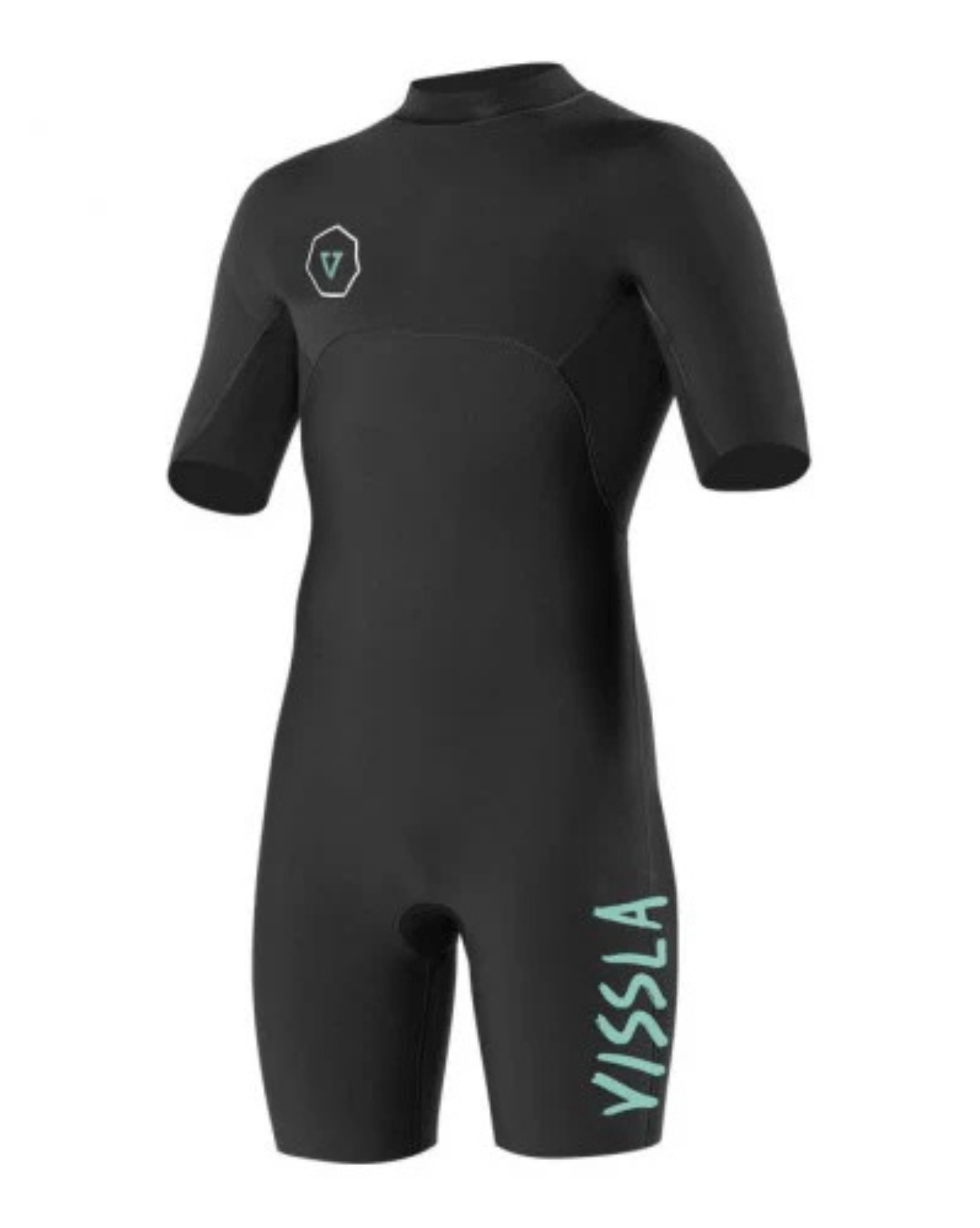 Vissla 7 Seas 2/2 Boys Spring Suit - Black