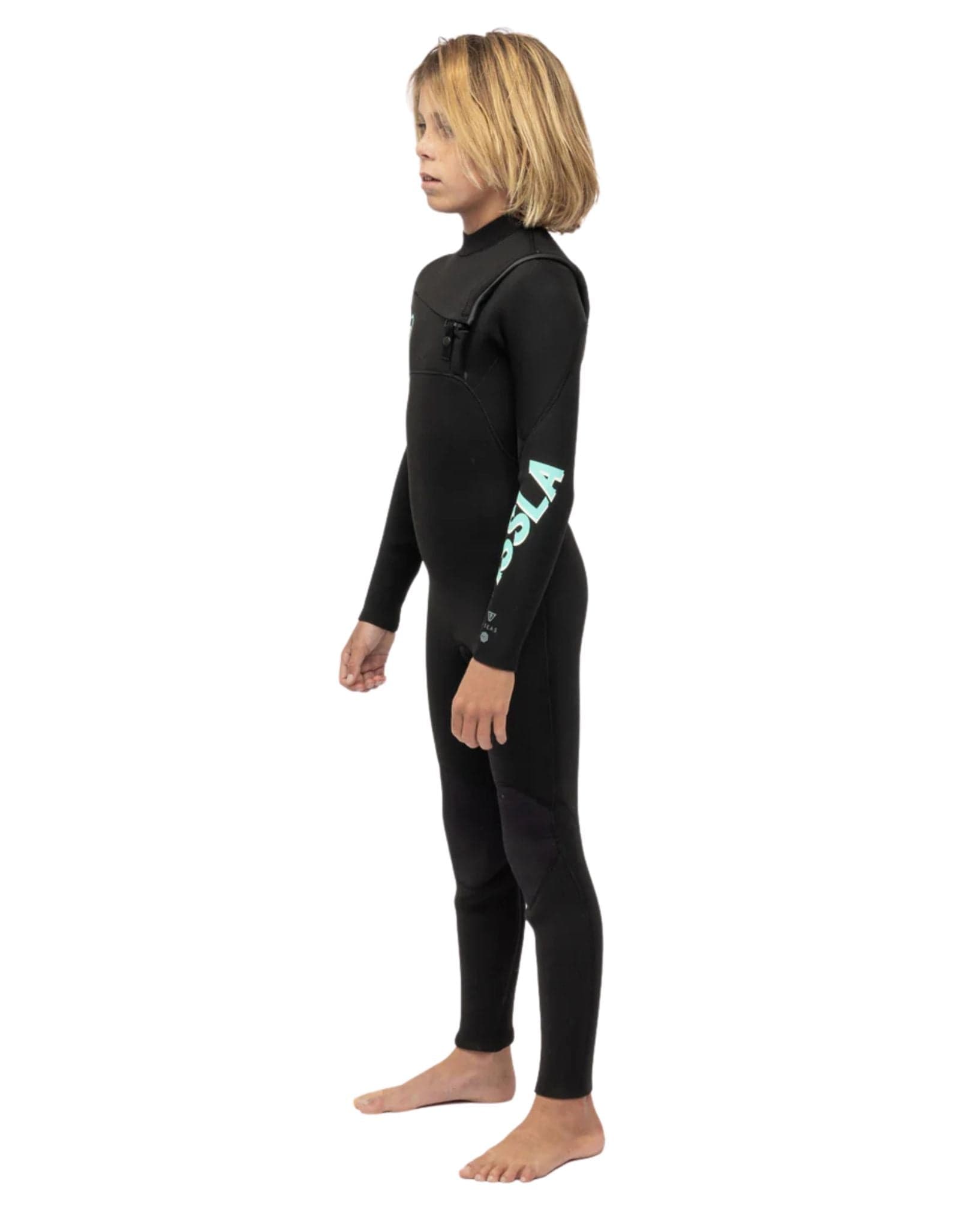 Vissla 7 Seas Boys 3/2 Chest Zip Full Wetsuit