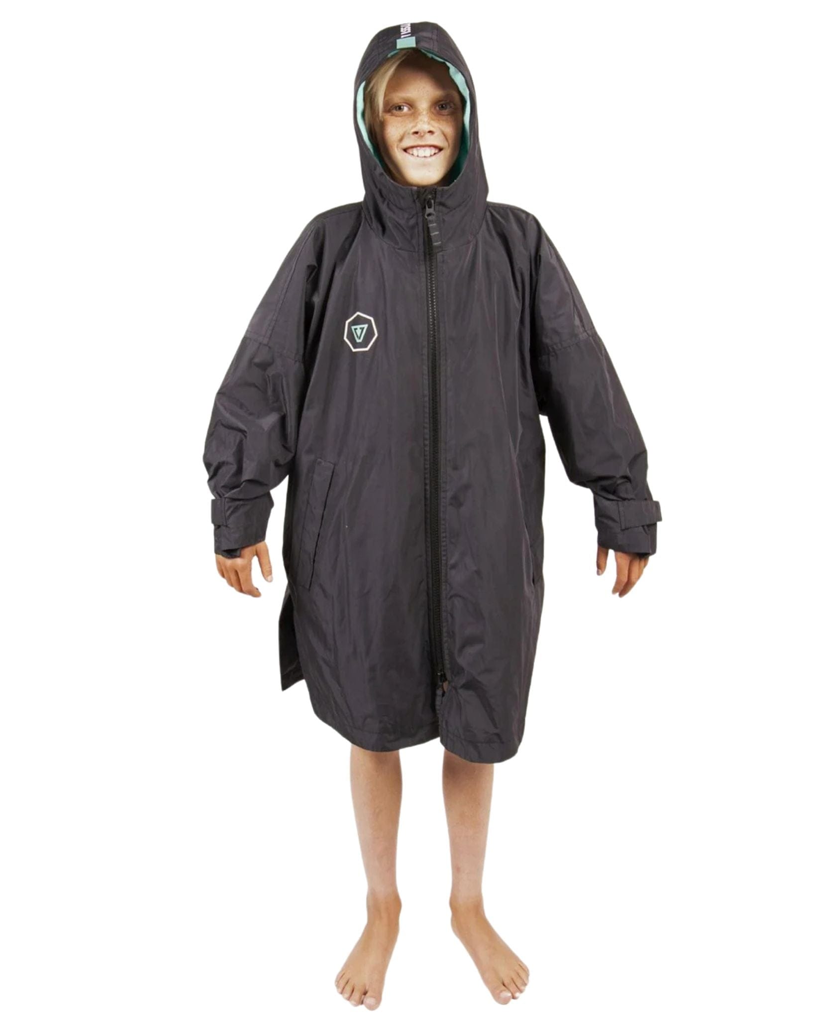 Vissla 7 Seas Boys Changer Jacket - Phantom