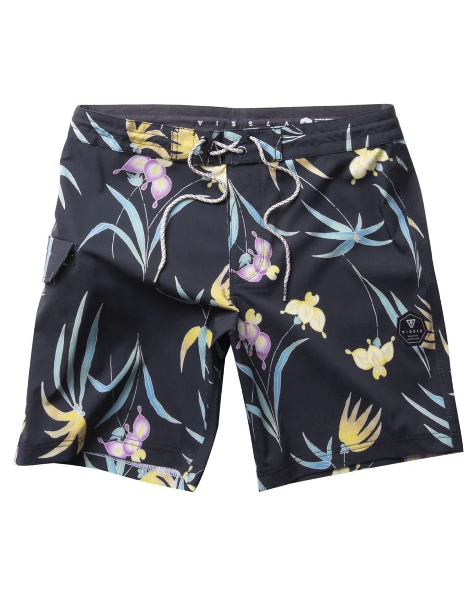 Vissla Shoots 17" Boys Boardshort - Black