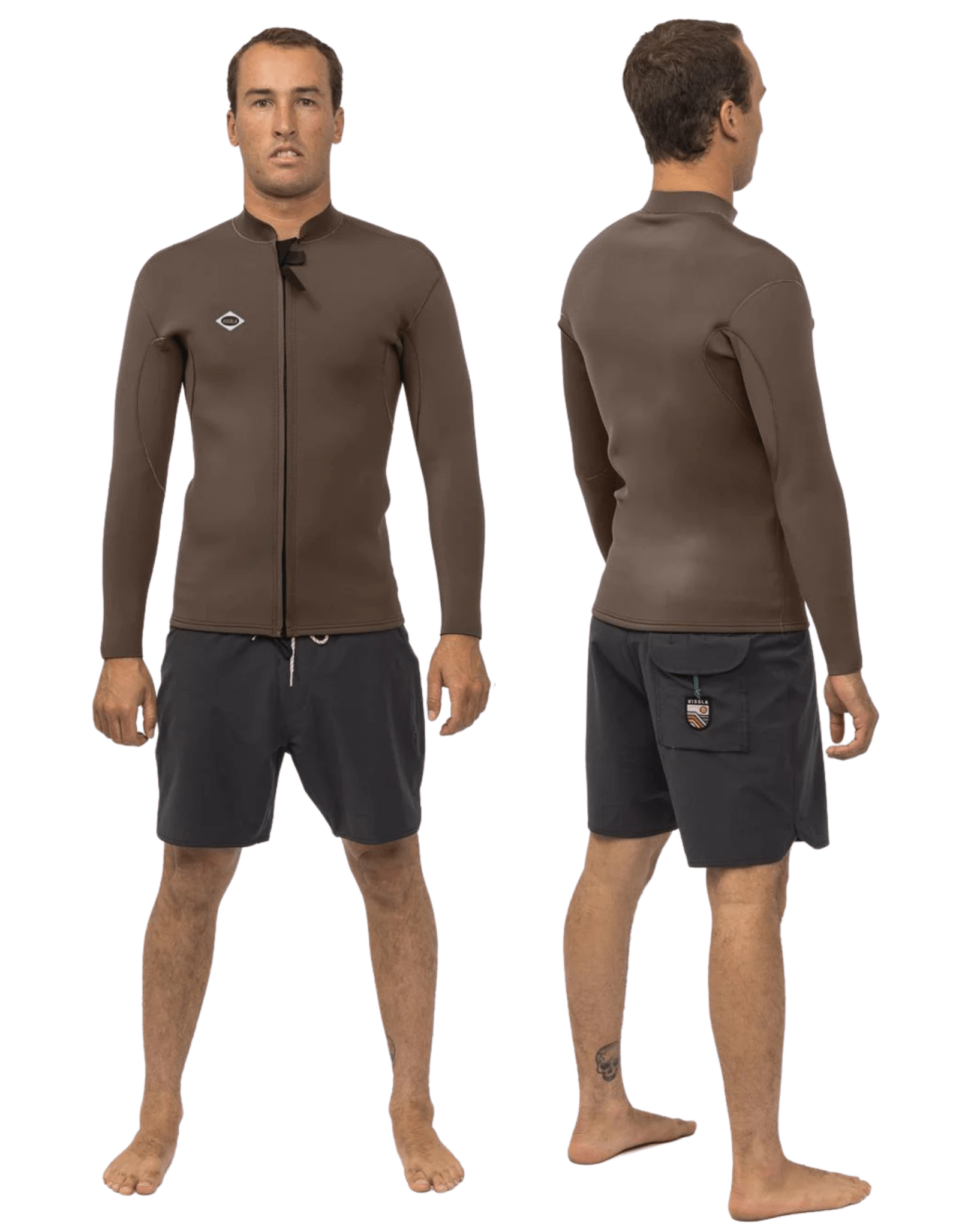 Vissla Solid Sets 2mm Front Zip Jacket