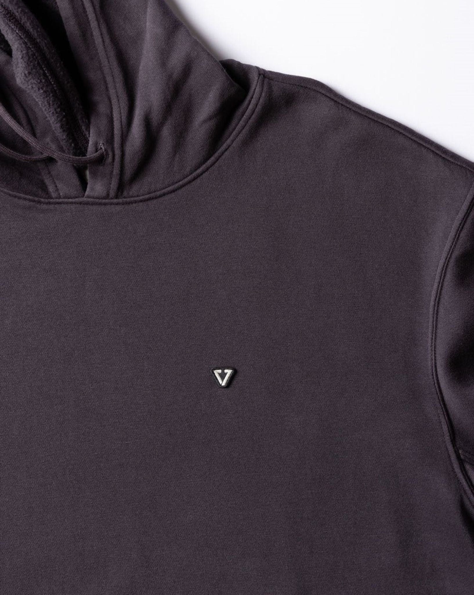Vissla Solid Sets Boys Eco PO Hoodie - Black