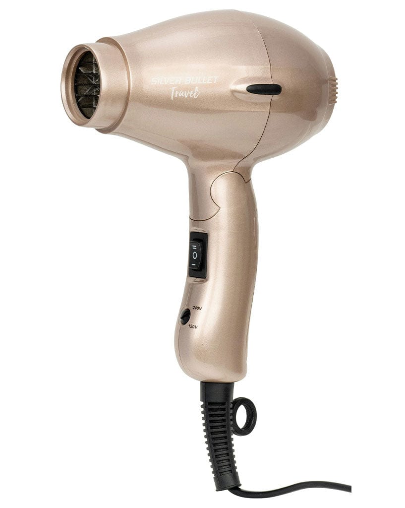 Wet Brush Silver Bullet Runway Travel Dryer 1200W - Champagne