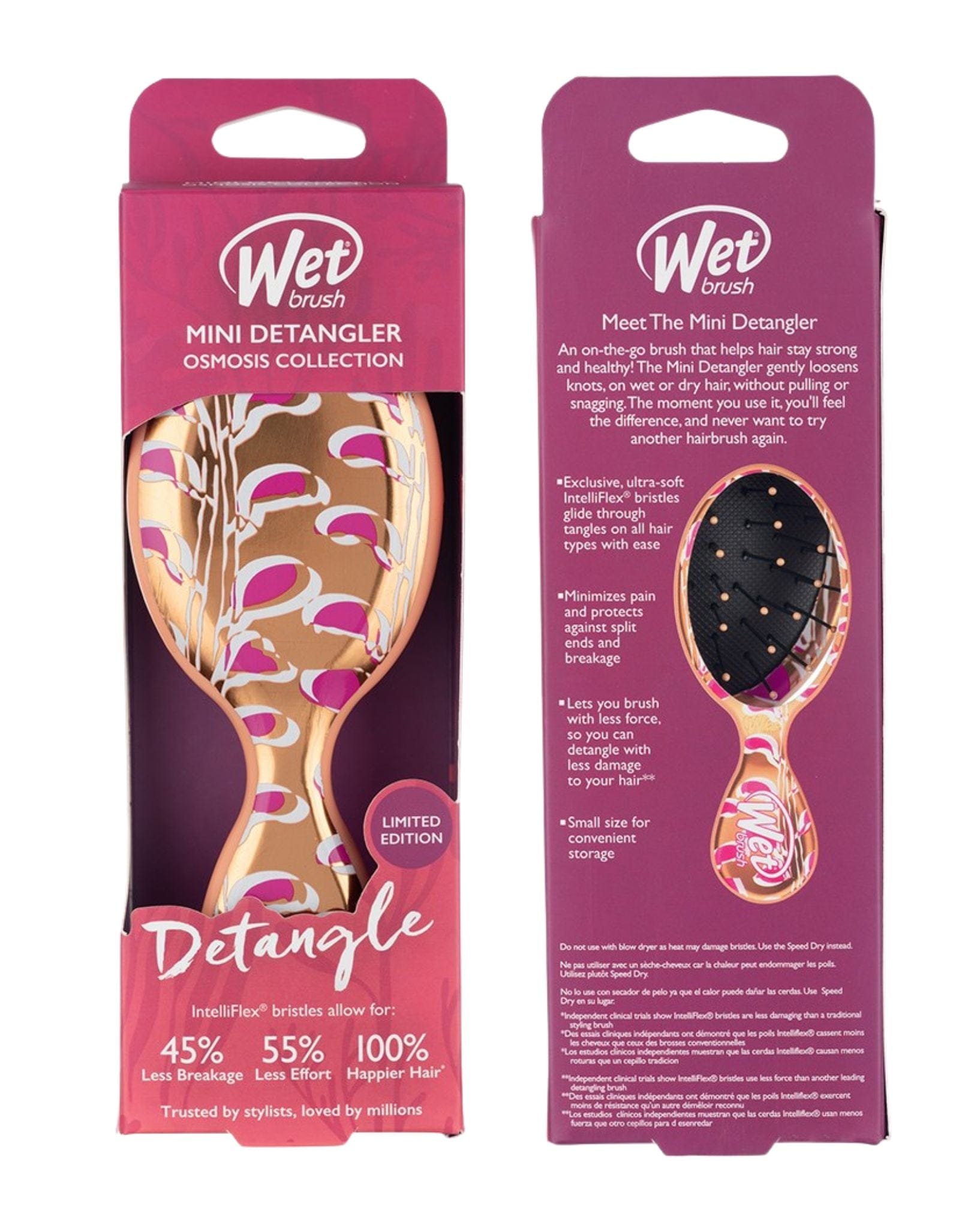 Wet Brush WetBrush Mini Osmosis - Shimmering Seaweed / Shimmering Seaweed / NA