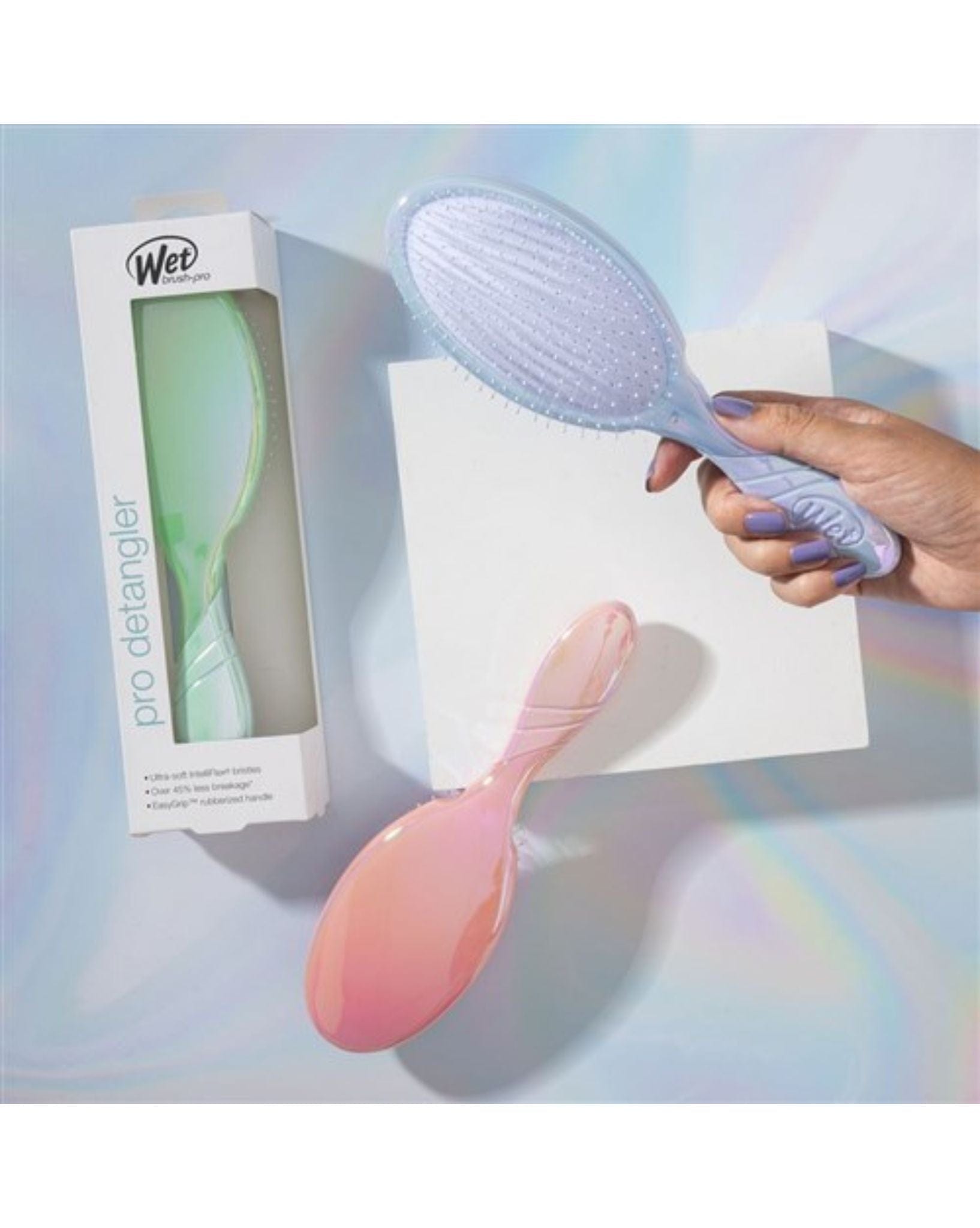 Wet Brush WetBrush Pro Holographic Detangler Blue