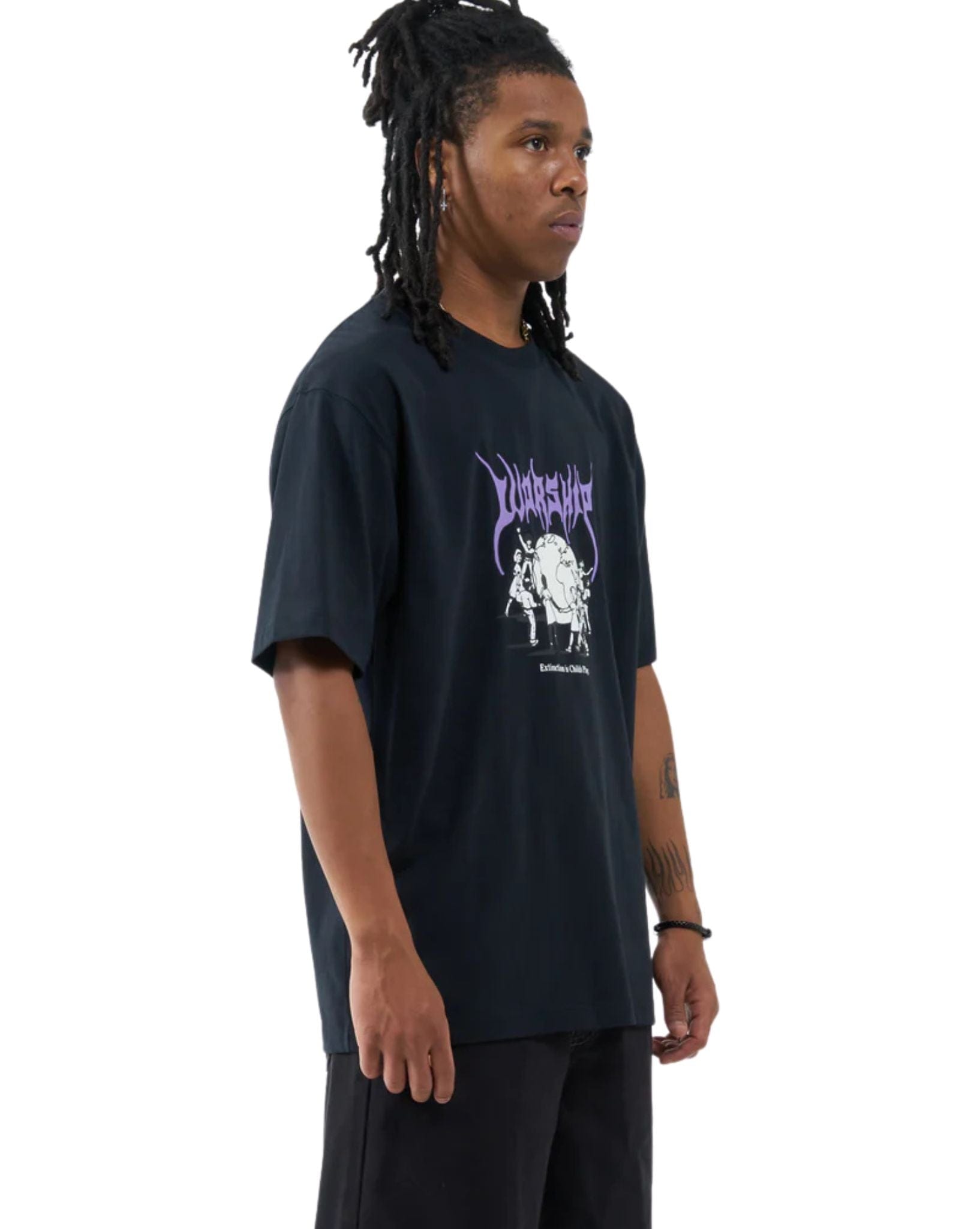 Worship Mens Childs Play Tee Black