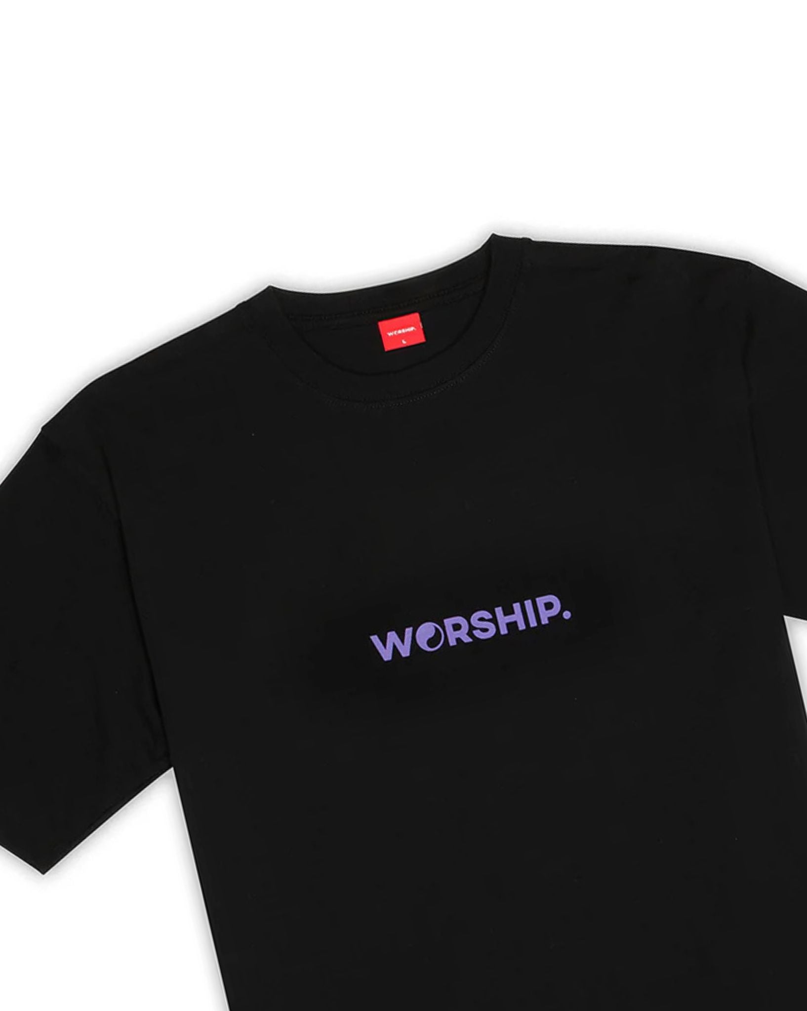 Worship Mens Haze Core Tee - Black