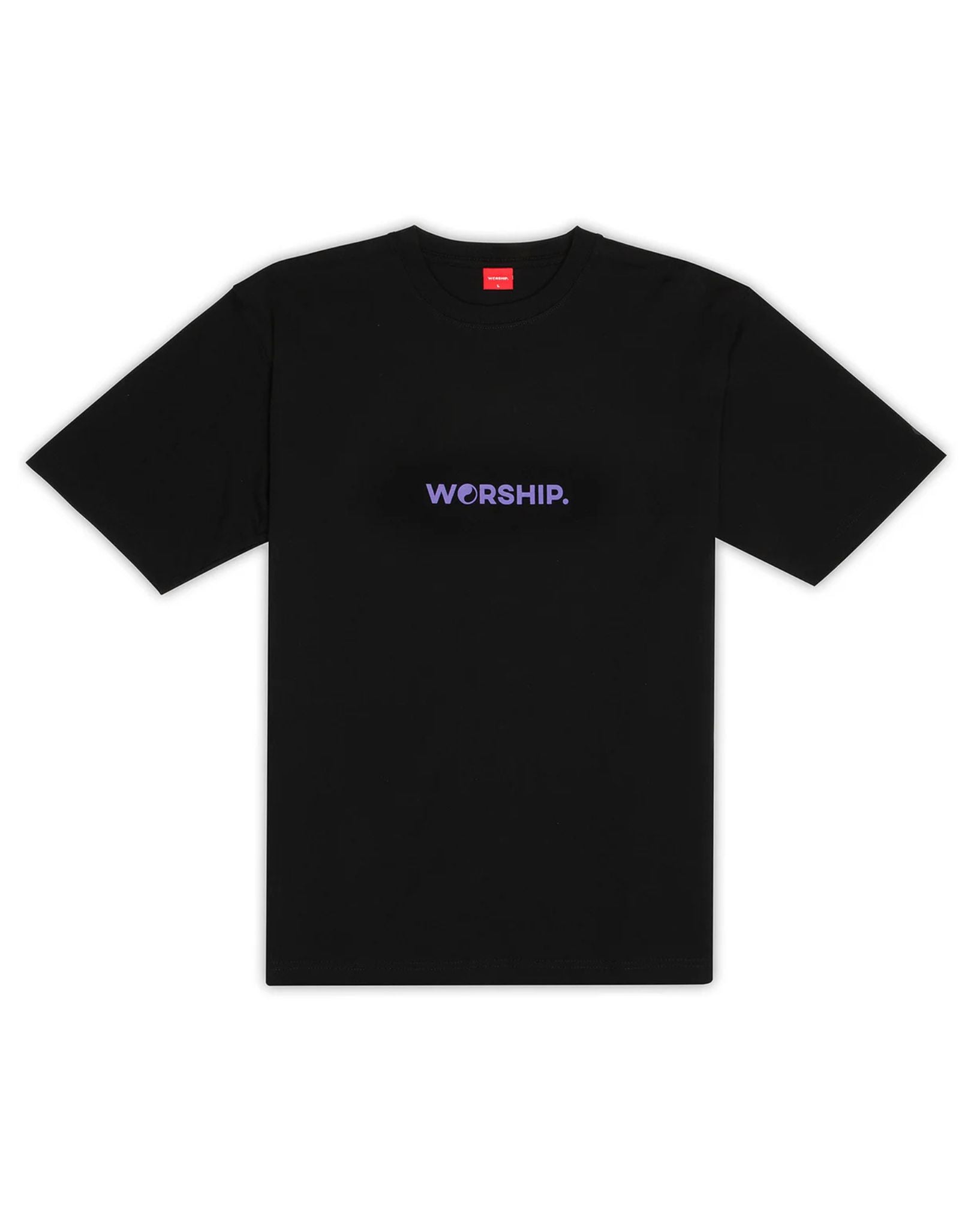 Worship Mens Haze Core Tee - Black