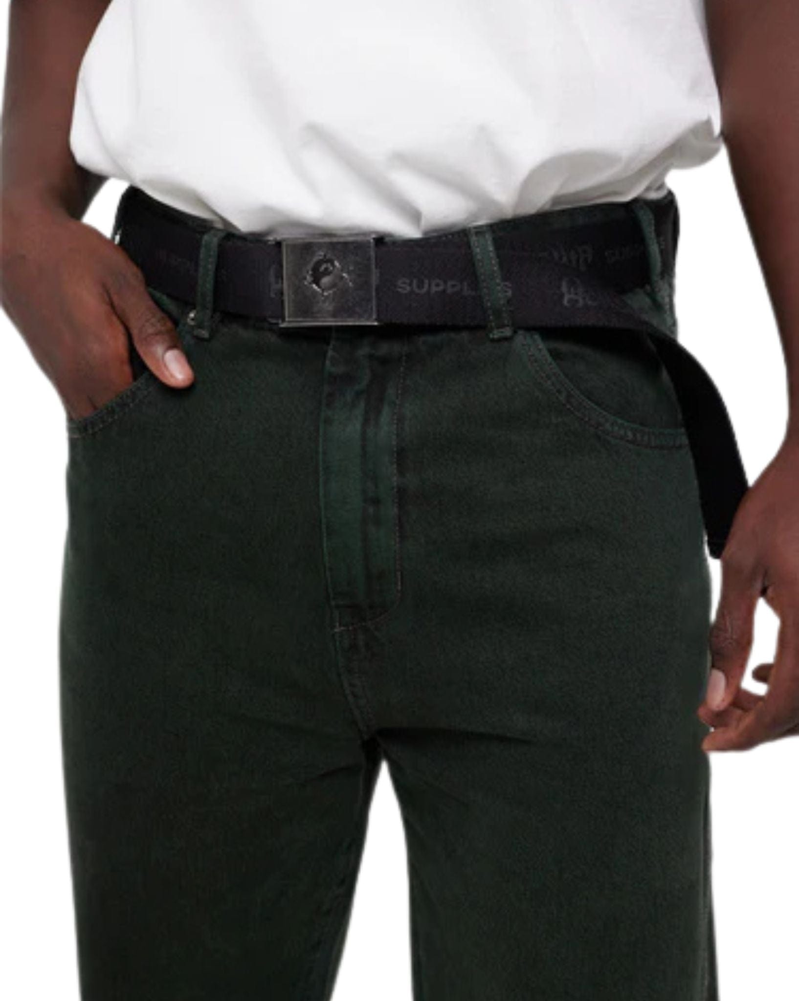Worship Mens Surplus Belt Black