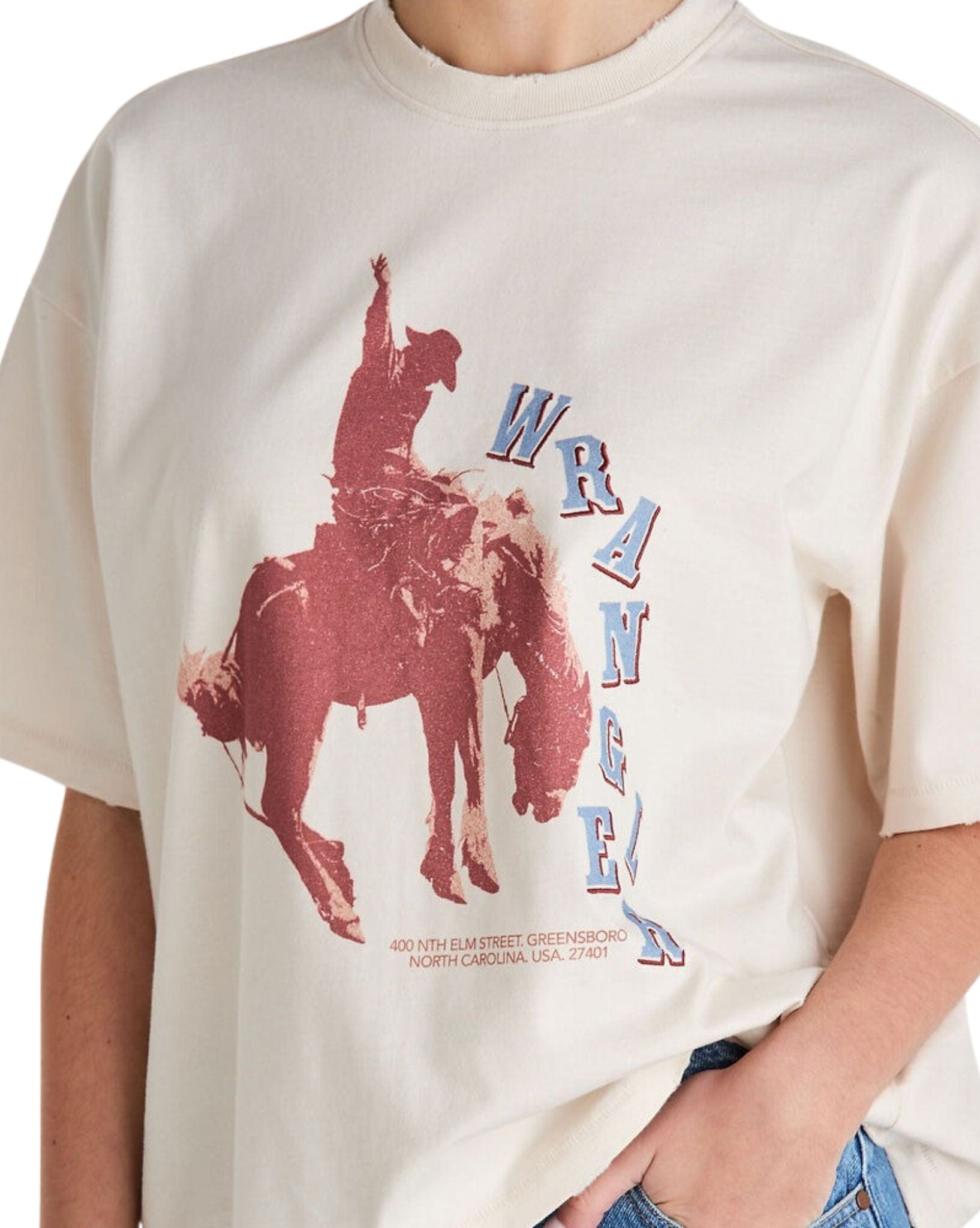 Wrangler Bucking boxed Tee