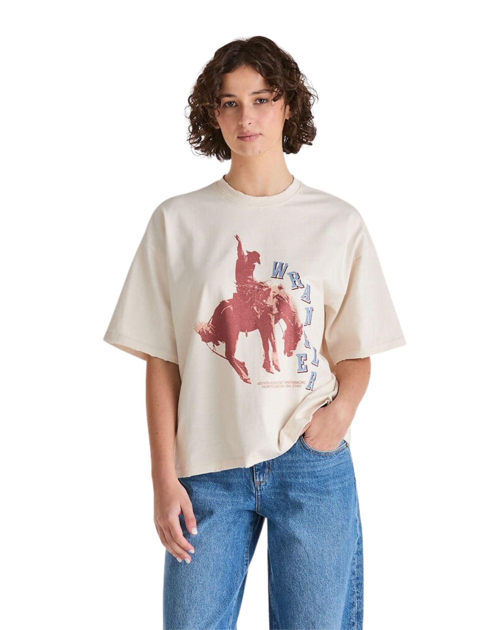 Wrangler Bucking boxed Tee