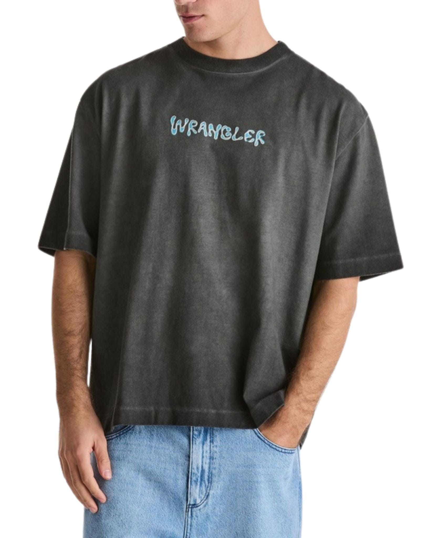 Wrangler Floral Fade Boxcar Tee
