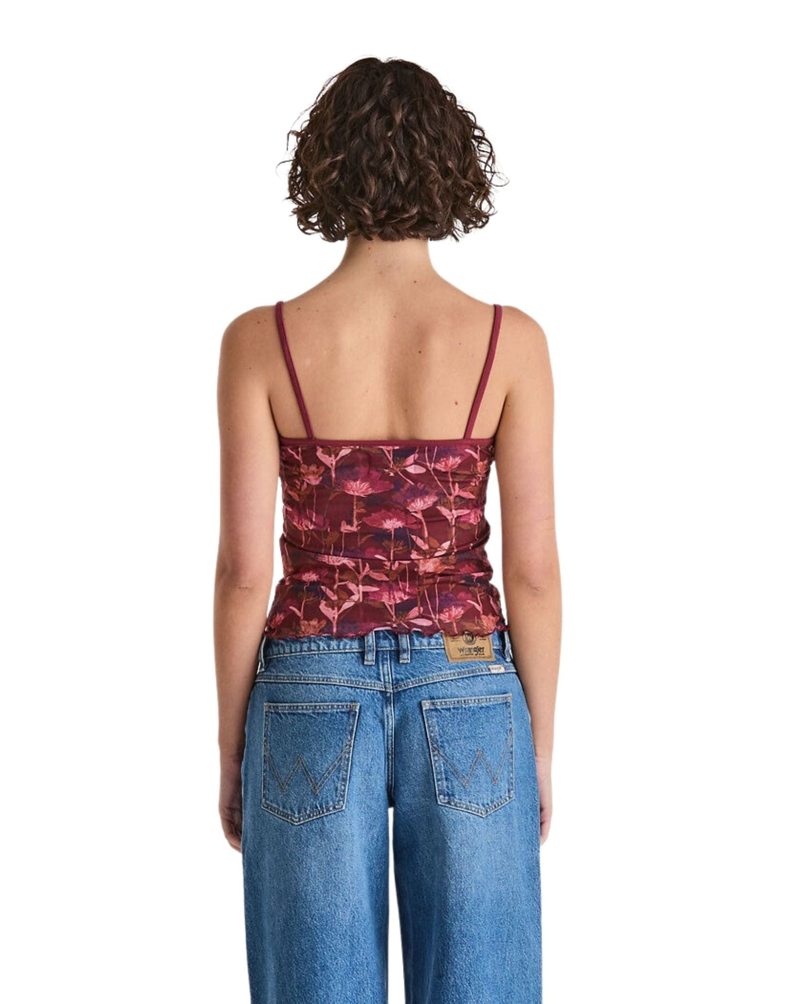 Wrangler Floral Fields Mesh Cami