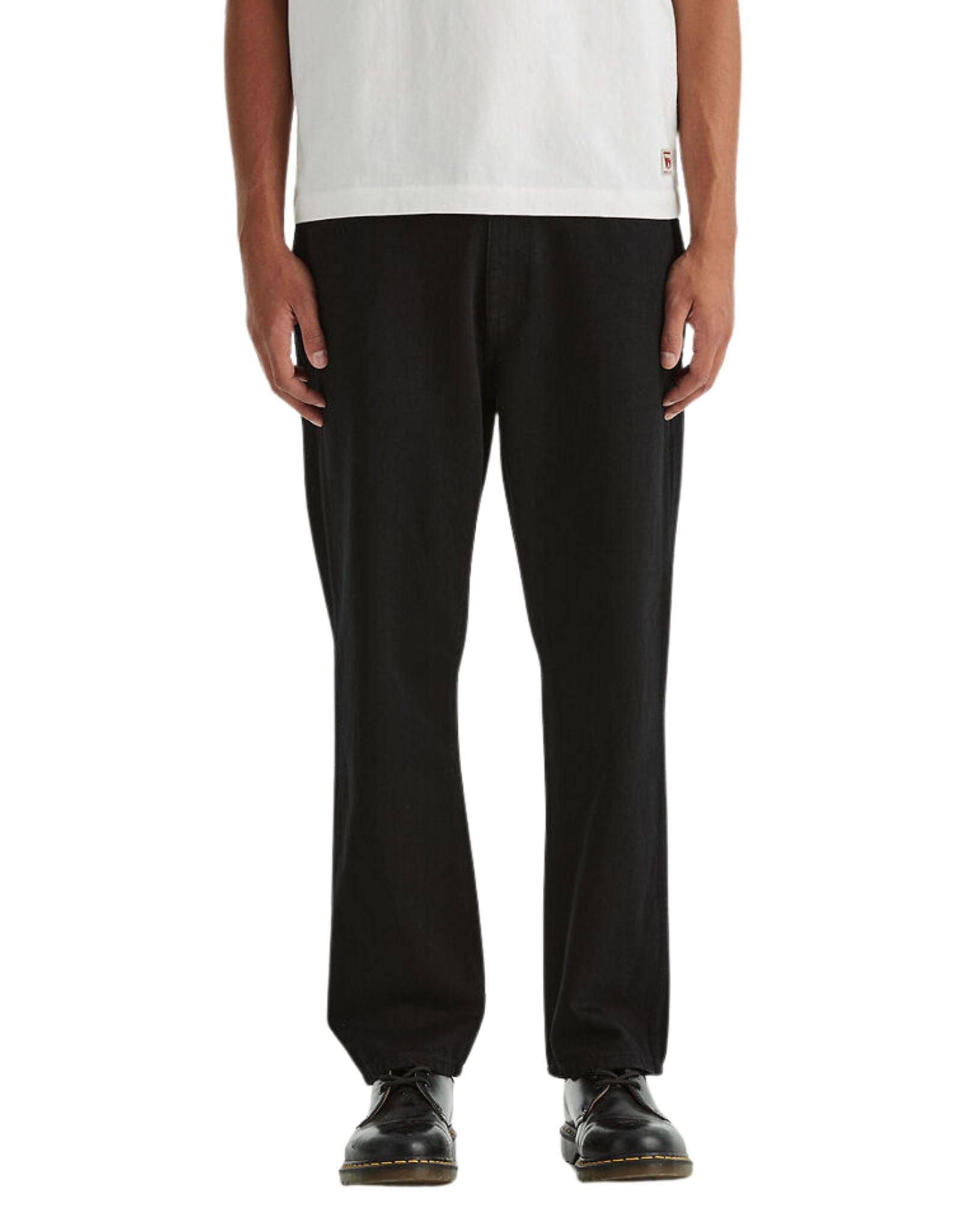 Wrangler Mens Slacker Jean - Steele Black