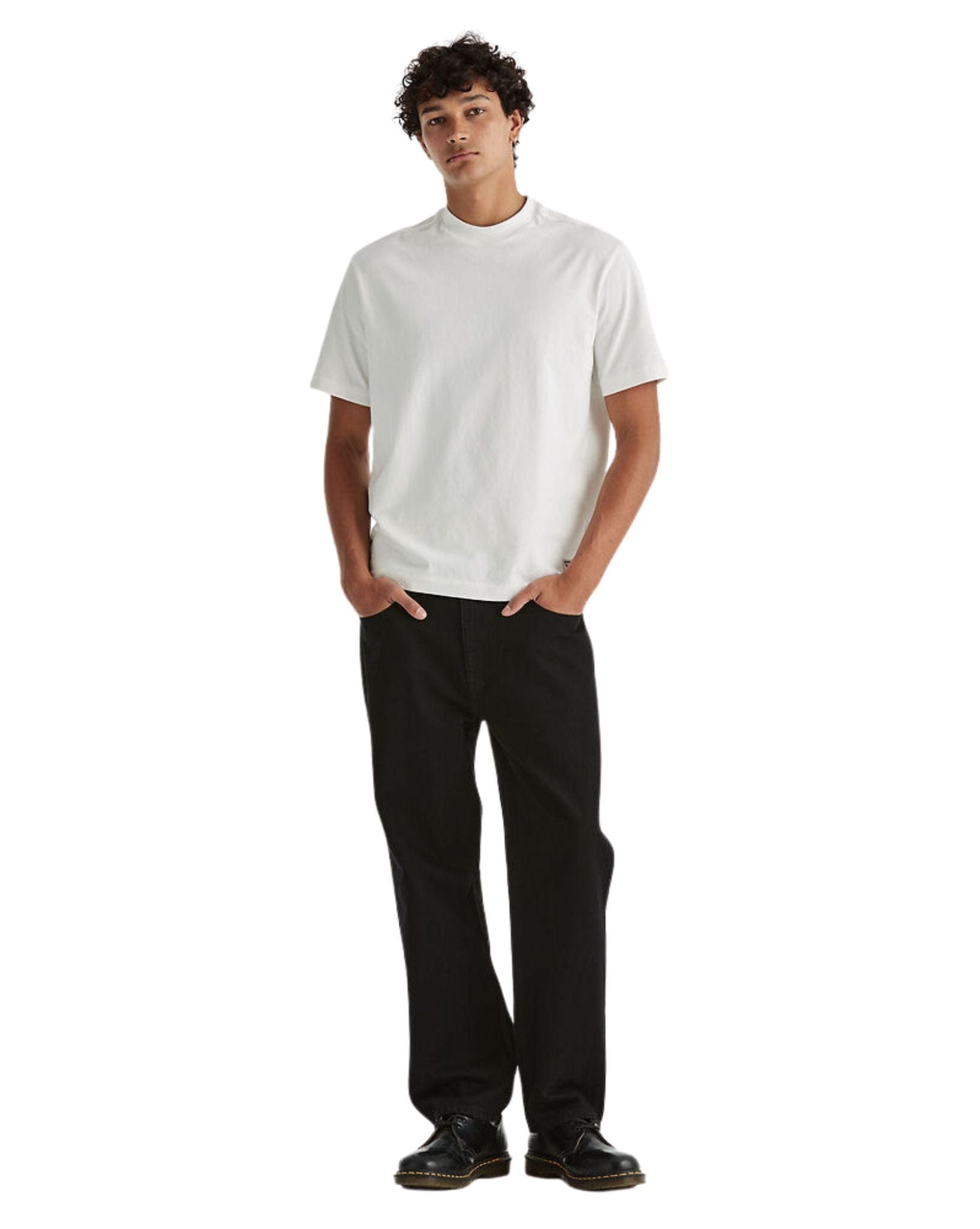 Wrangler Mens Slacker Jean - Steele Black