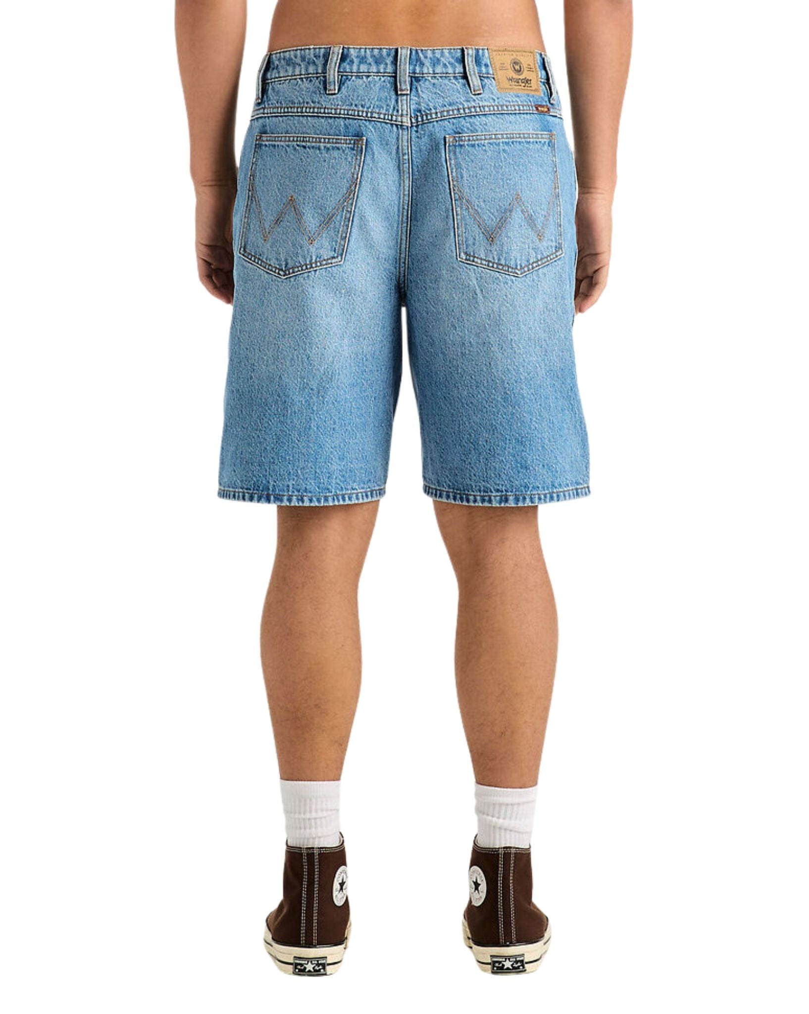 Wrangler Mens Steezy Short - Acoustic Blue