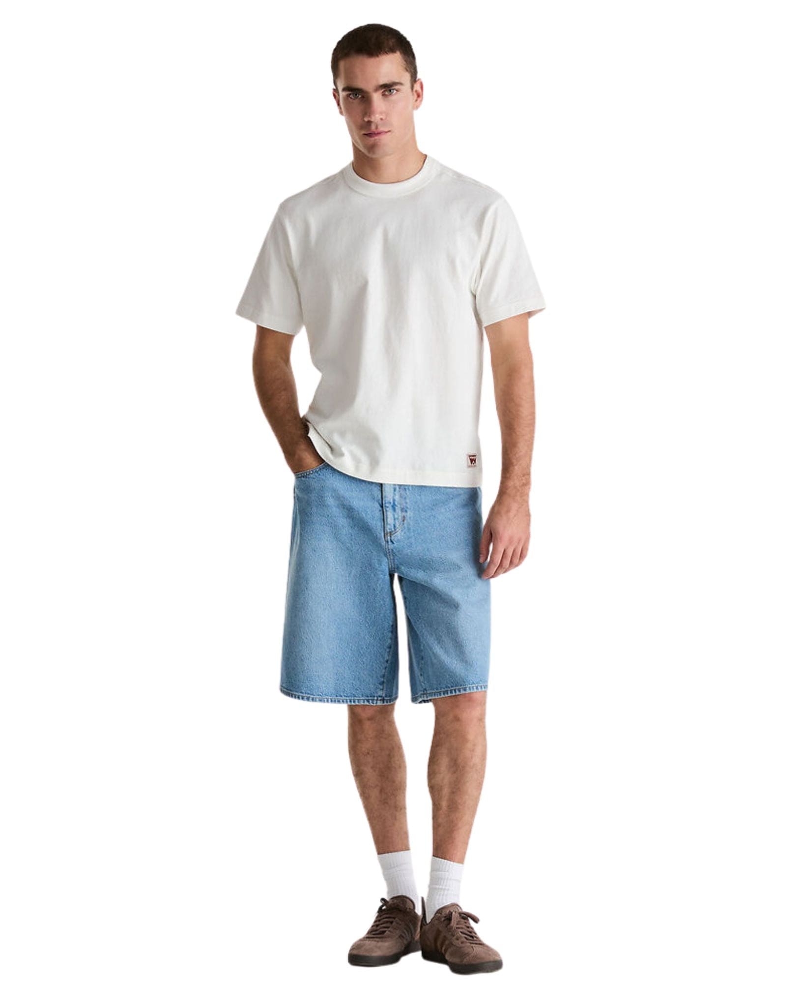 Wrangler Mens Steezy Short - Utah Blues