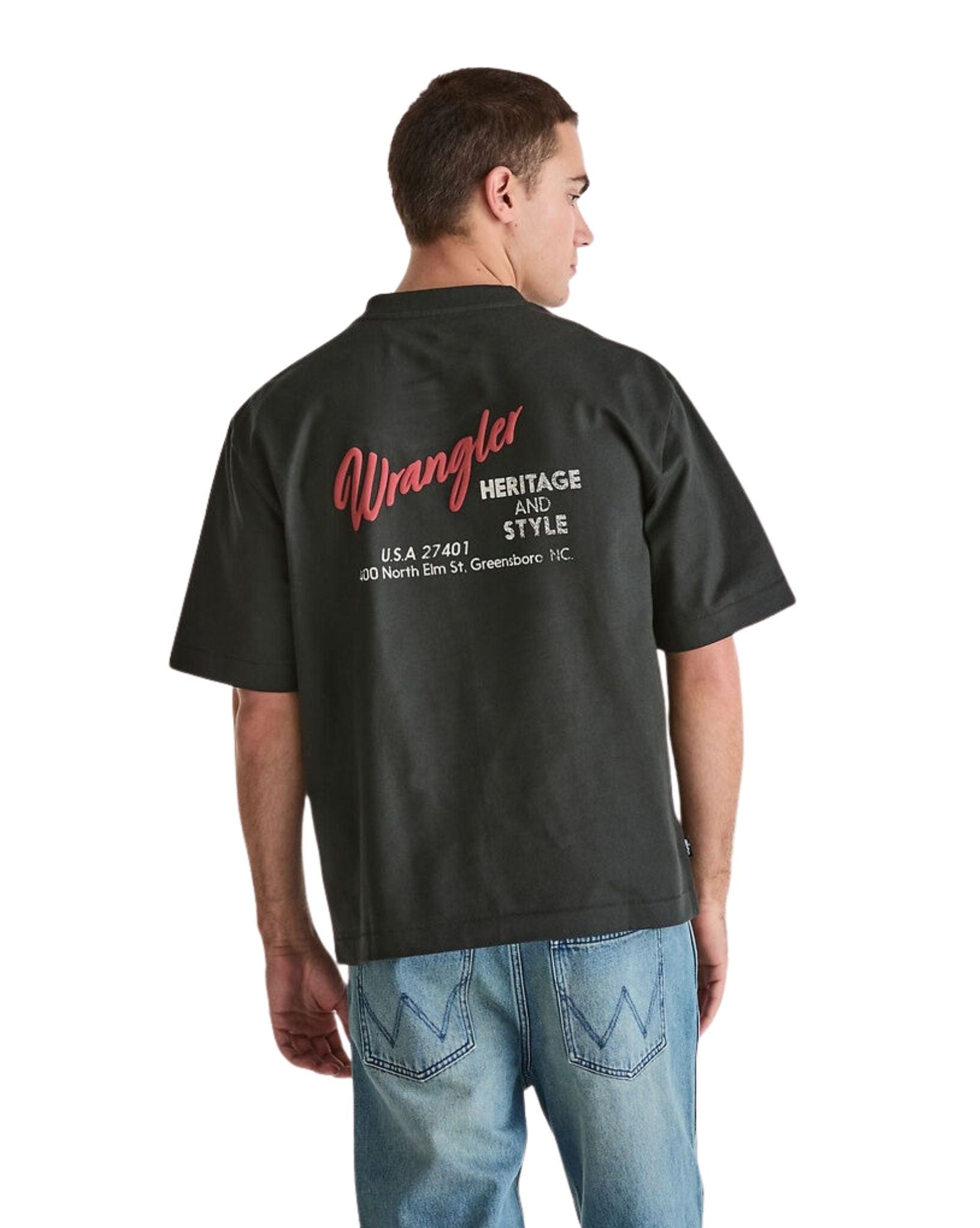 Wrangler Motel Boxcar Tee