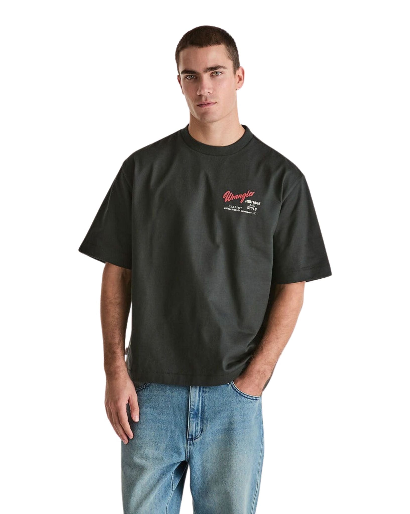 Wrangler Motel Boxcar Tee