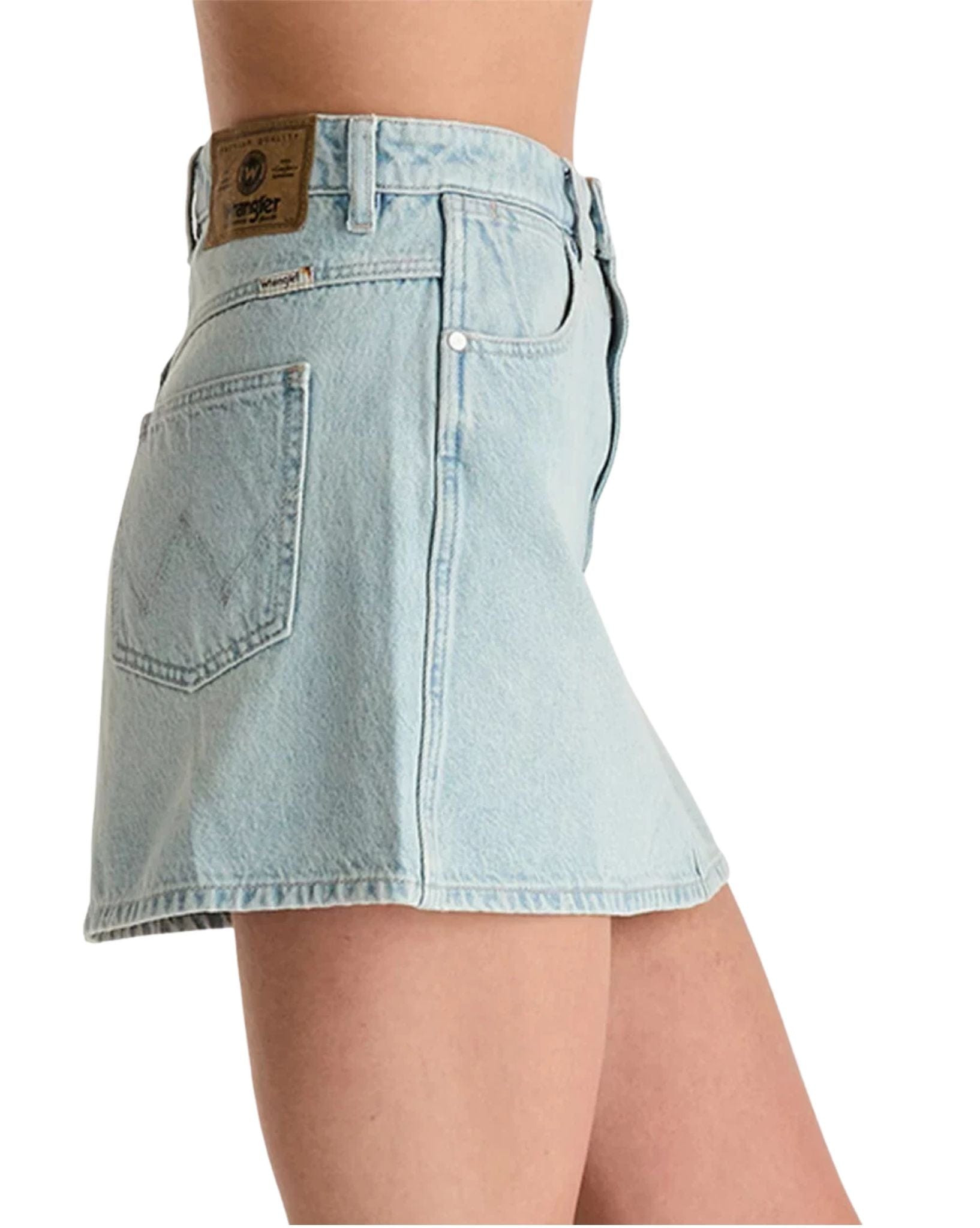 Wrangler Repair Mini Skirt -  Sun Bleached