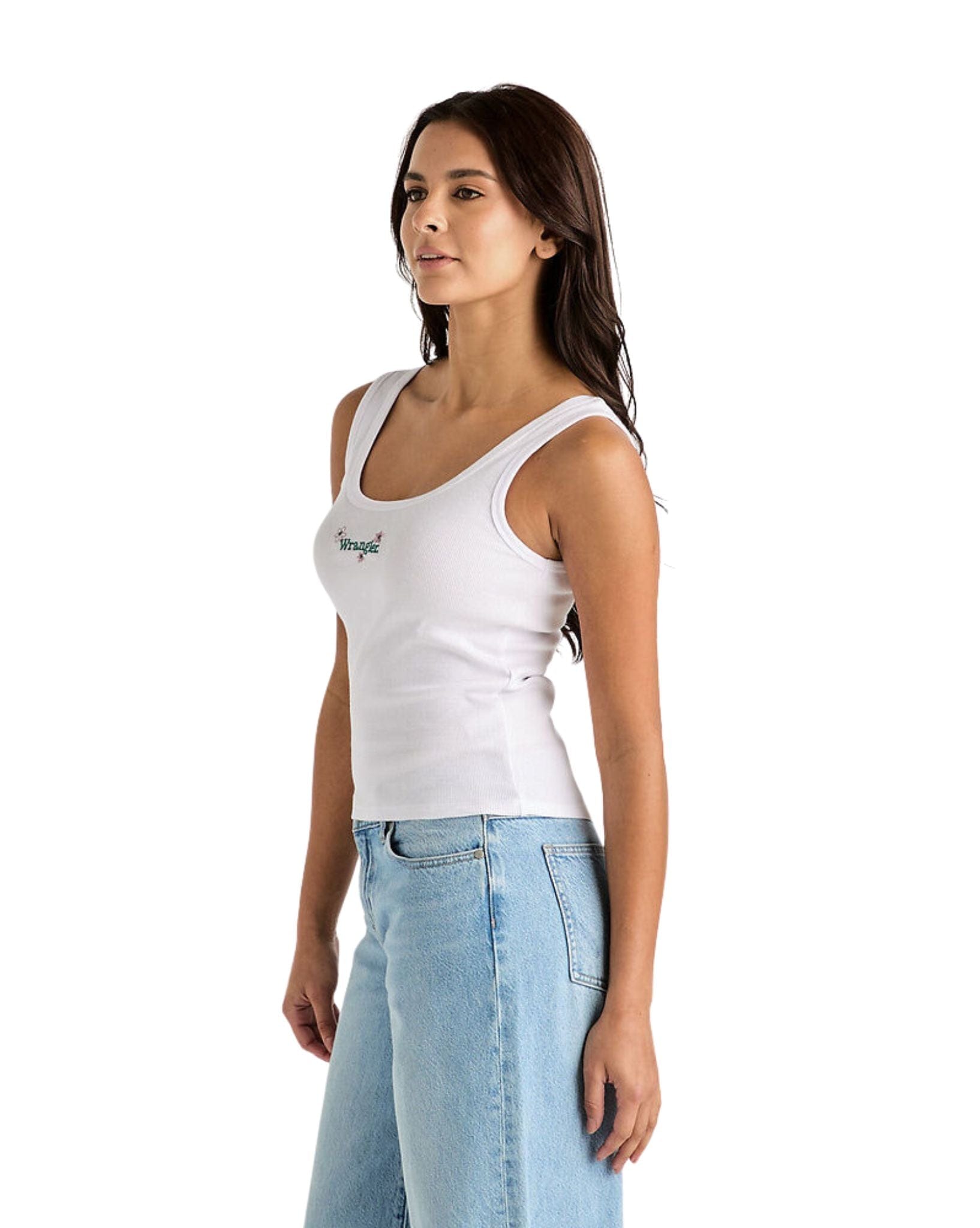 Wrangler Womens Daisies My Mates Tank