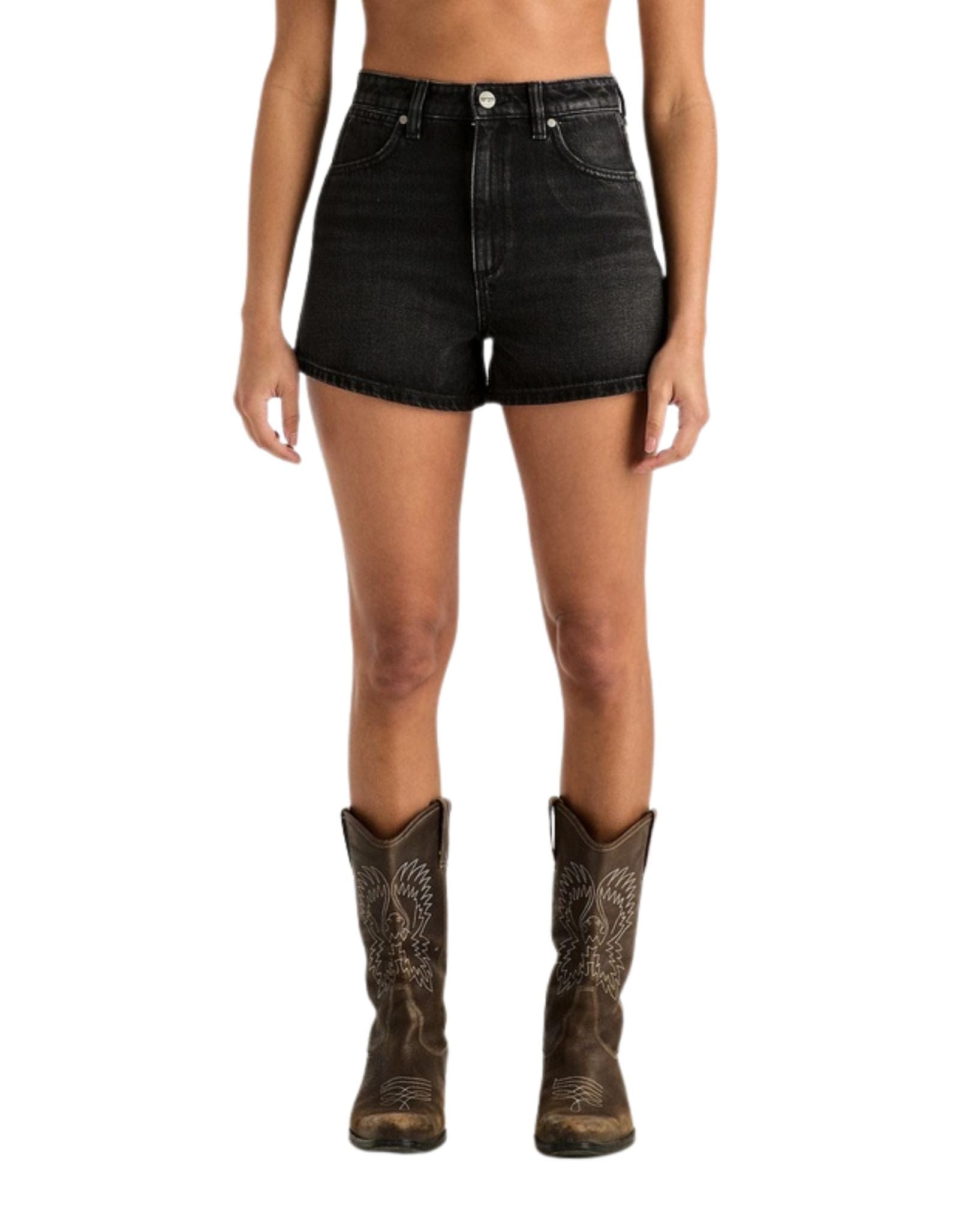Wrangler Womens Hi Bells Short After Dark