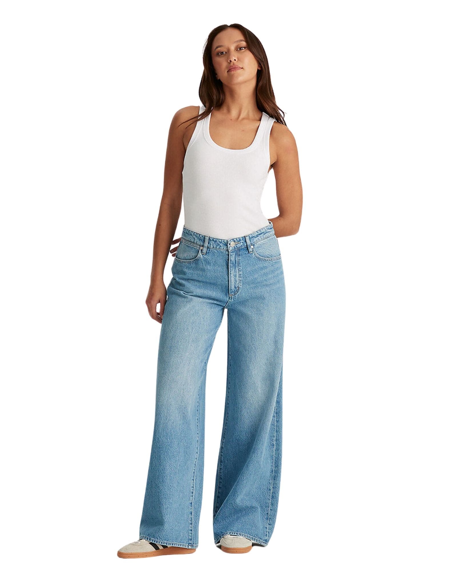 Wrangler Womens Mid Stevie Jean - Hackney Blue