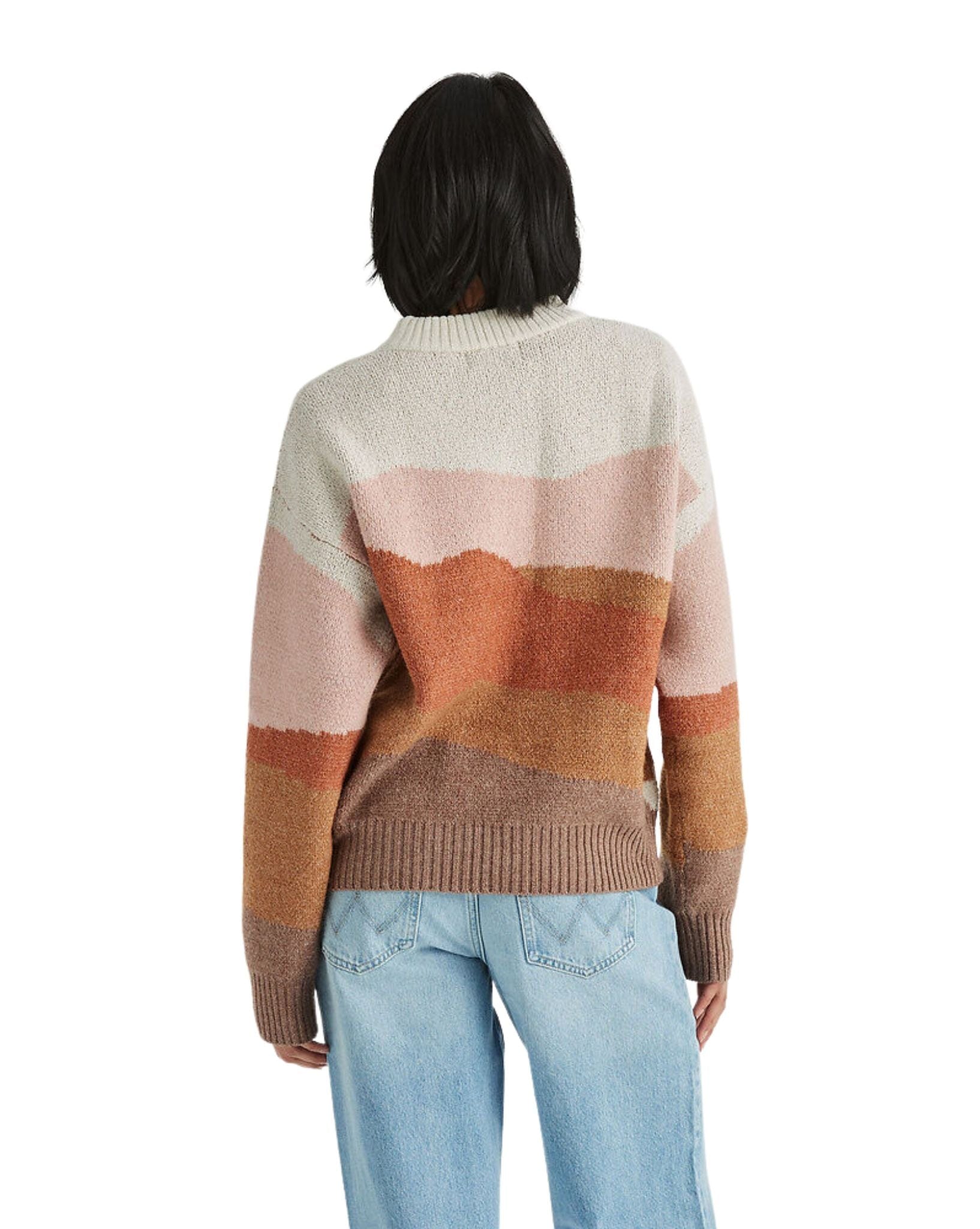 Wrangler Womens Through Valleys Knit - Sepia