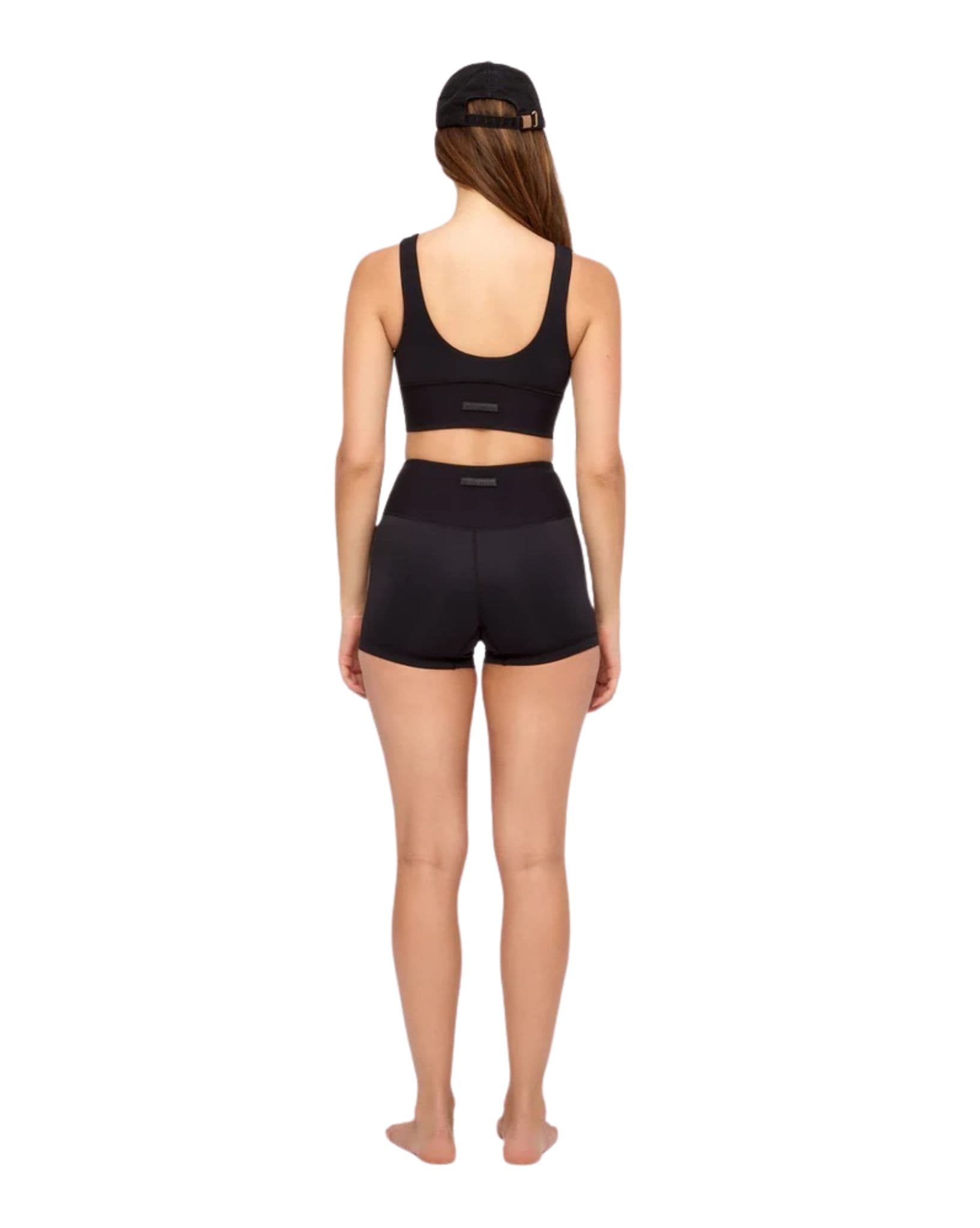 Zulu & Zephyr Black Tonal 4 Inch Bike Short