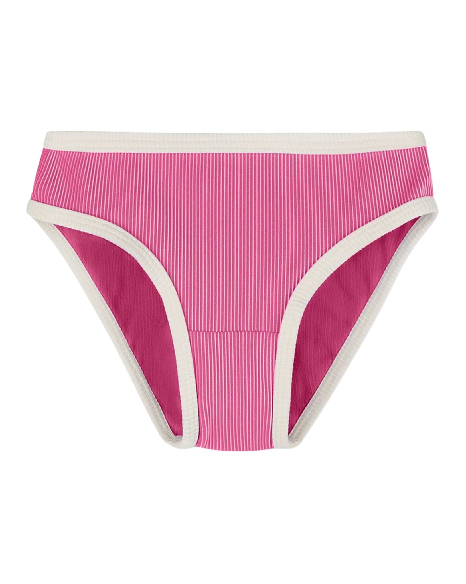 Zulu & Zephyr Mini Stripe Rib Bikini Bottom