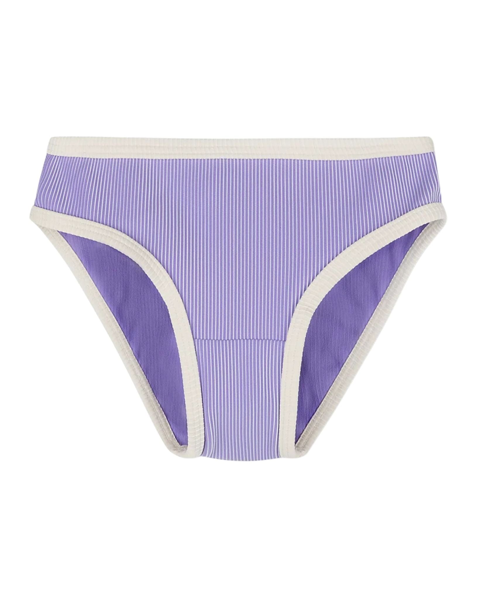 Zulu & Zephyr Mini Stripe Rib Bikini Bottom