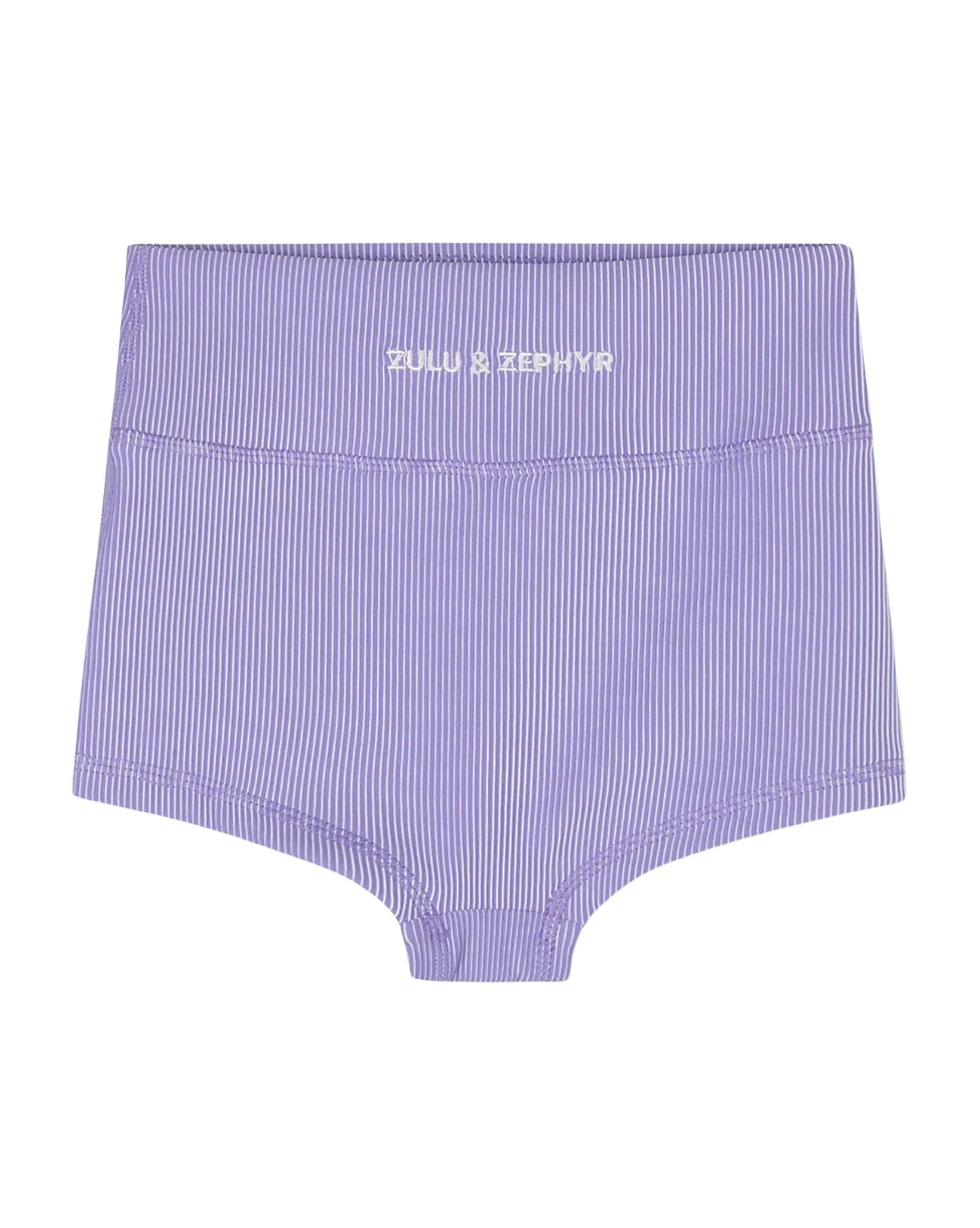 Zulu & Zephyr Mini Stripe Rib Boy Short