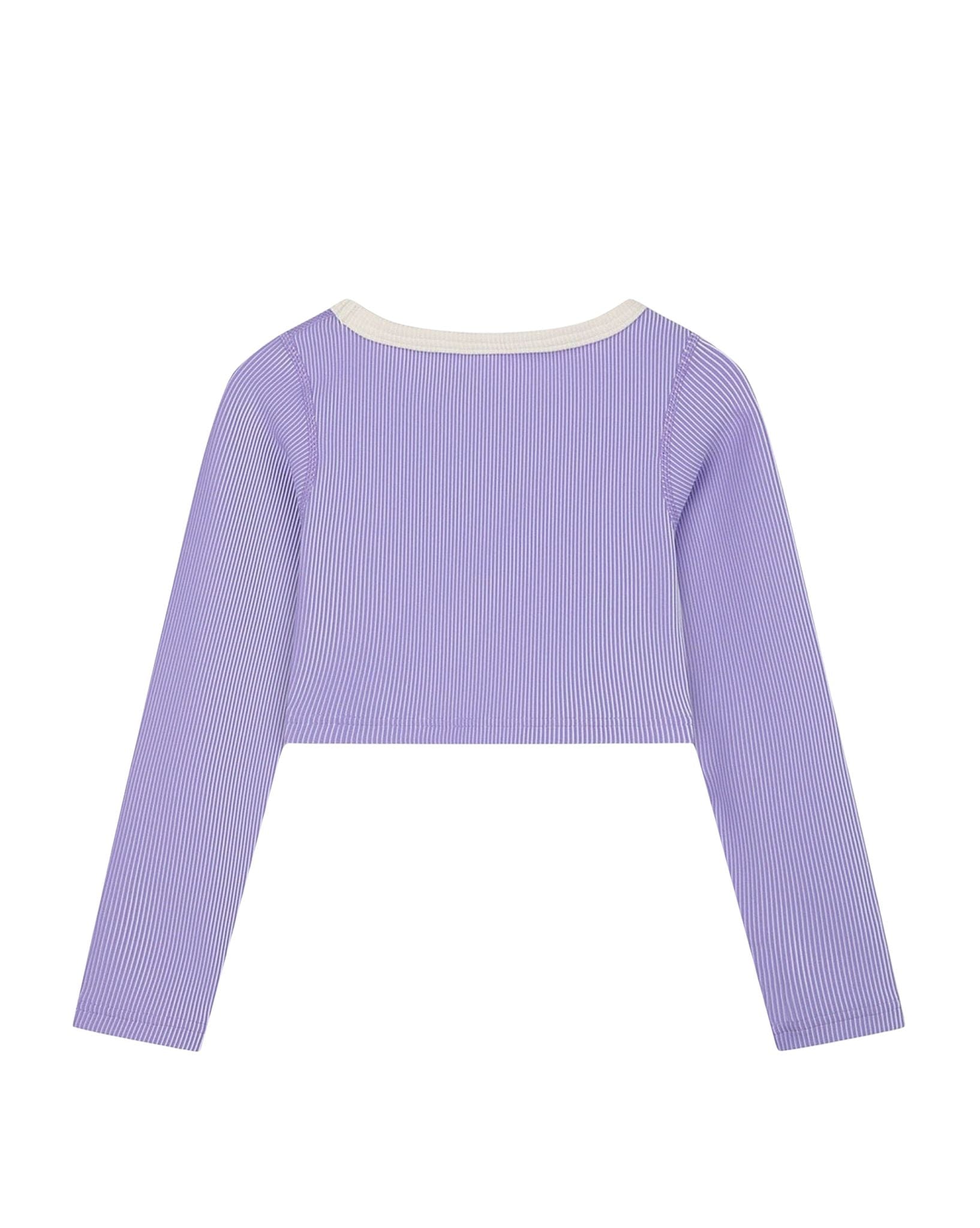 Zulu & Zephyr Mini Stripe Rib Crop Rashie