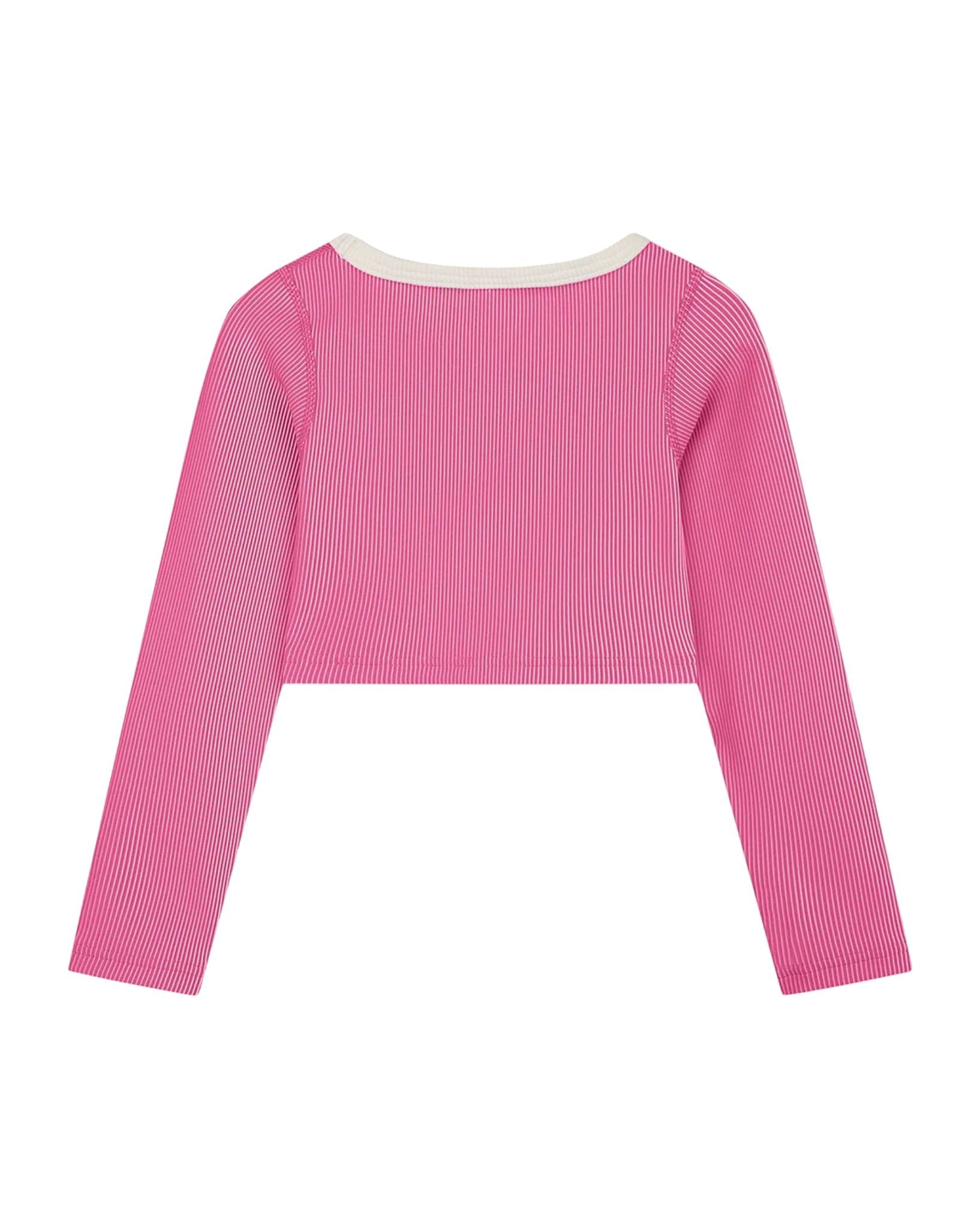 Zulu & Zephyr Mini Stripe Rib Crop Rashie