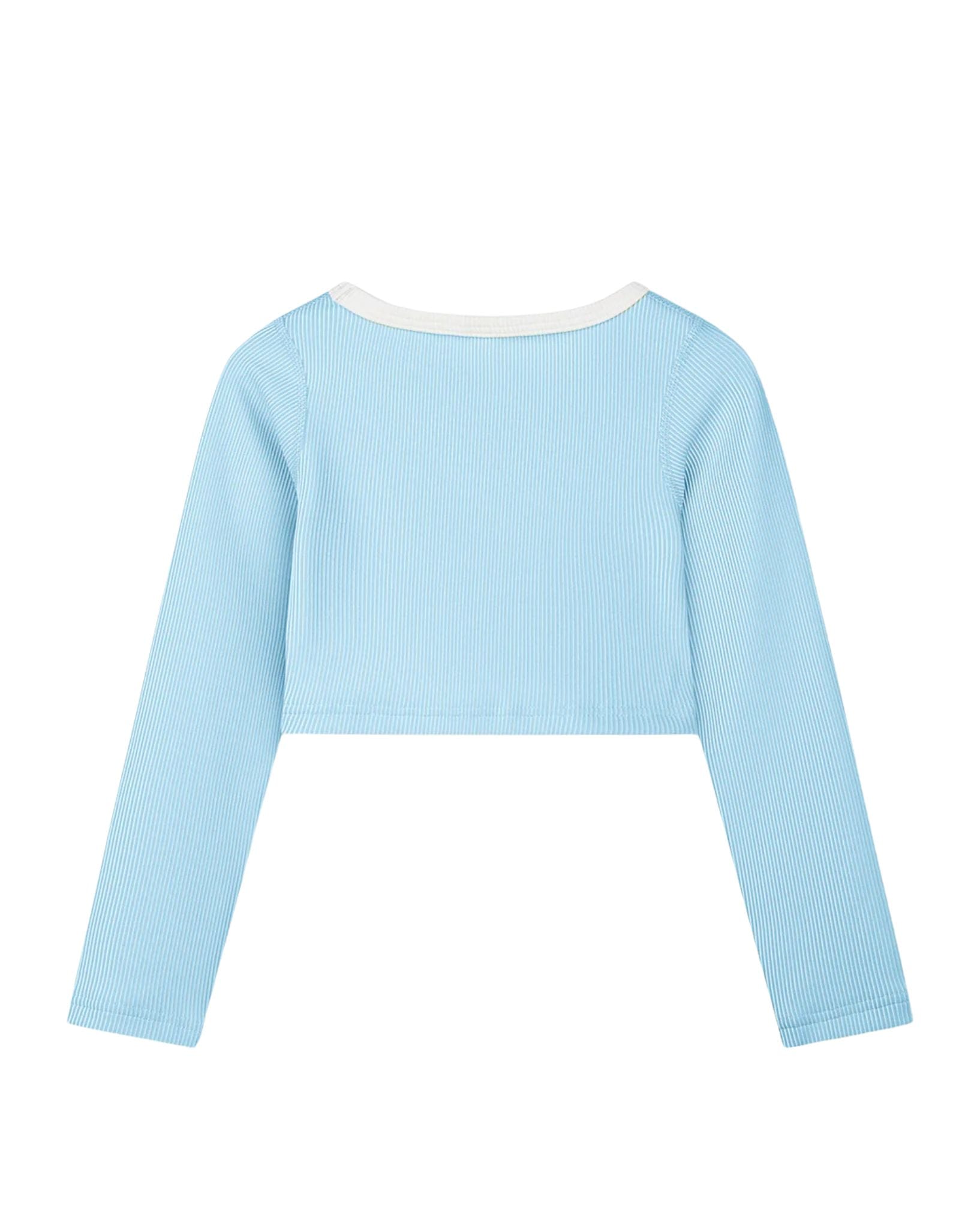 Zulu & Zephyr Mini Stripe Rib Crop Rashie