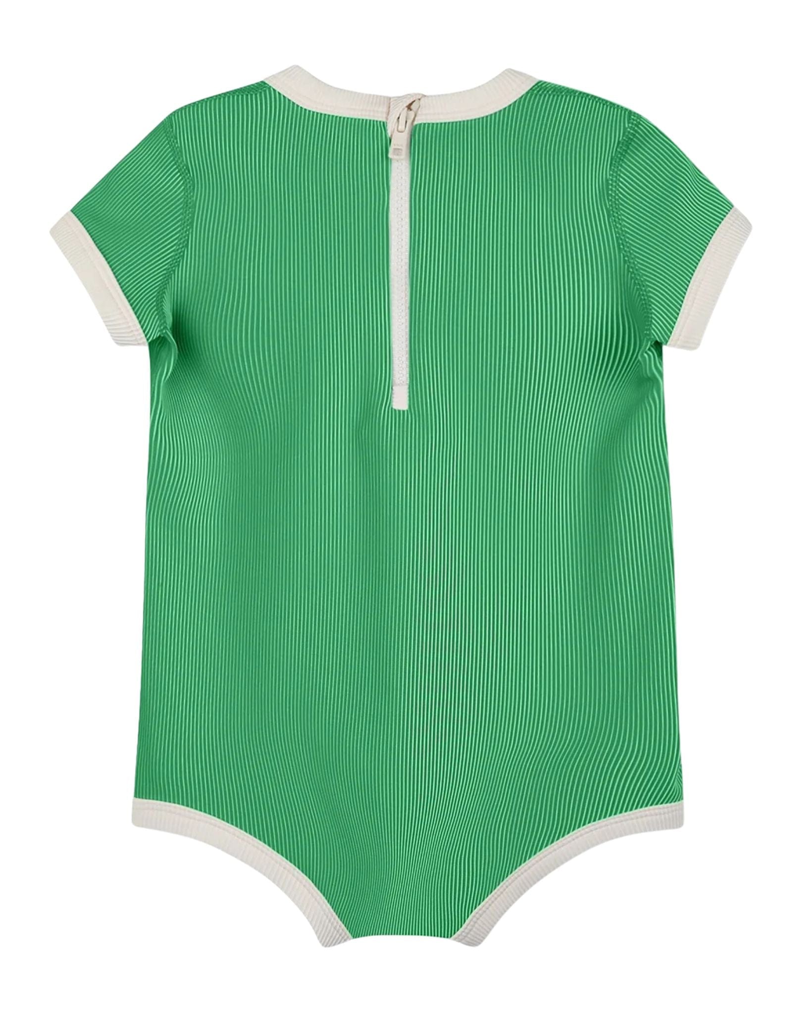 Zulu & Zephyr Mini Stripe Rib Infant Onesie