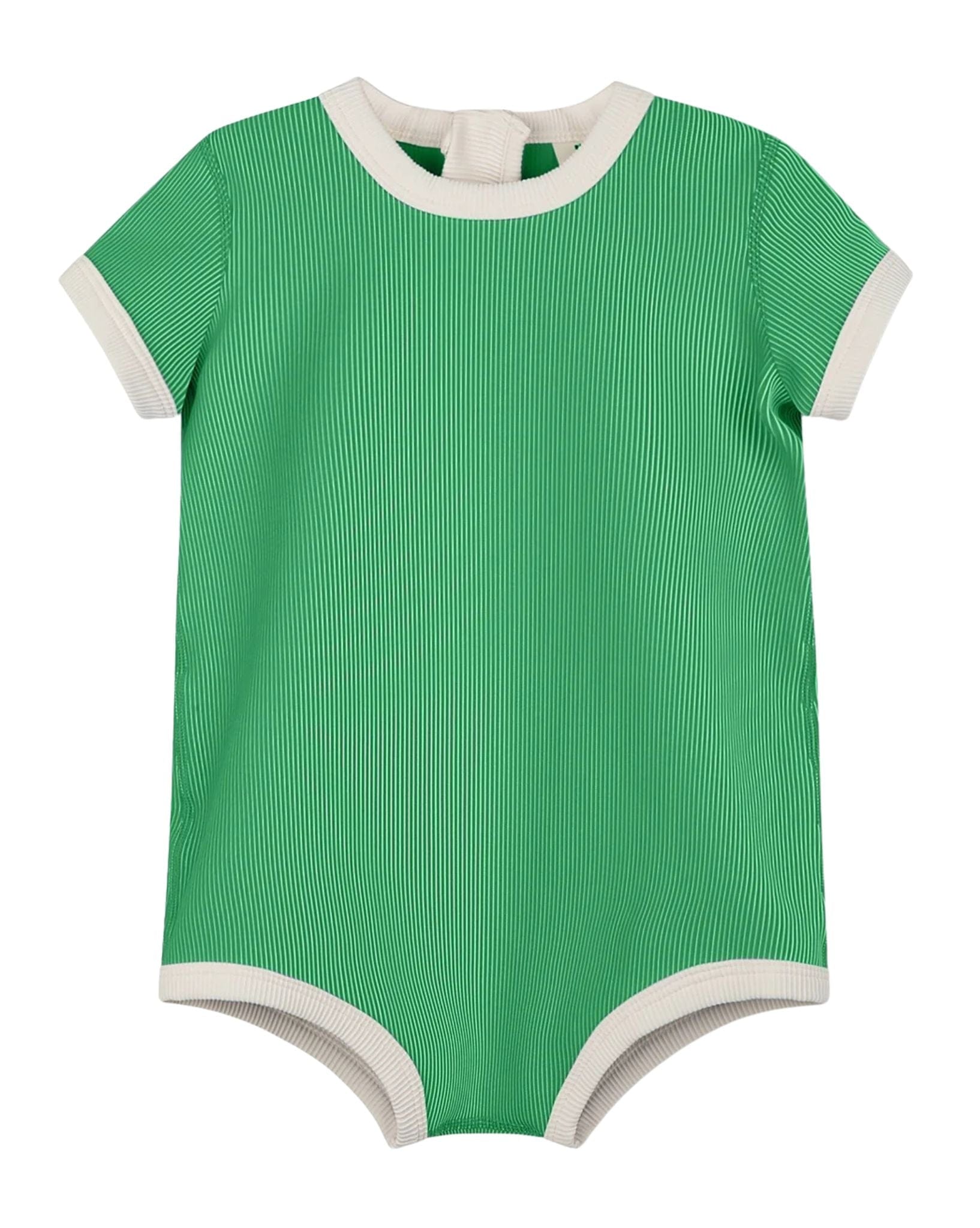 Zulu & Zephyr Mini Stripe Rib Infant Onesie