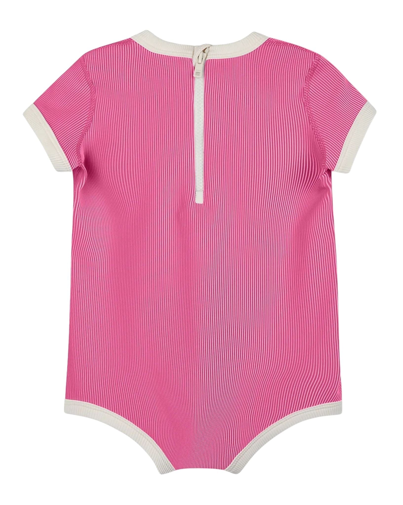 Zulu & Zephyr Mini Stripe Rib Infant Onesie