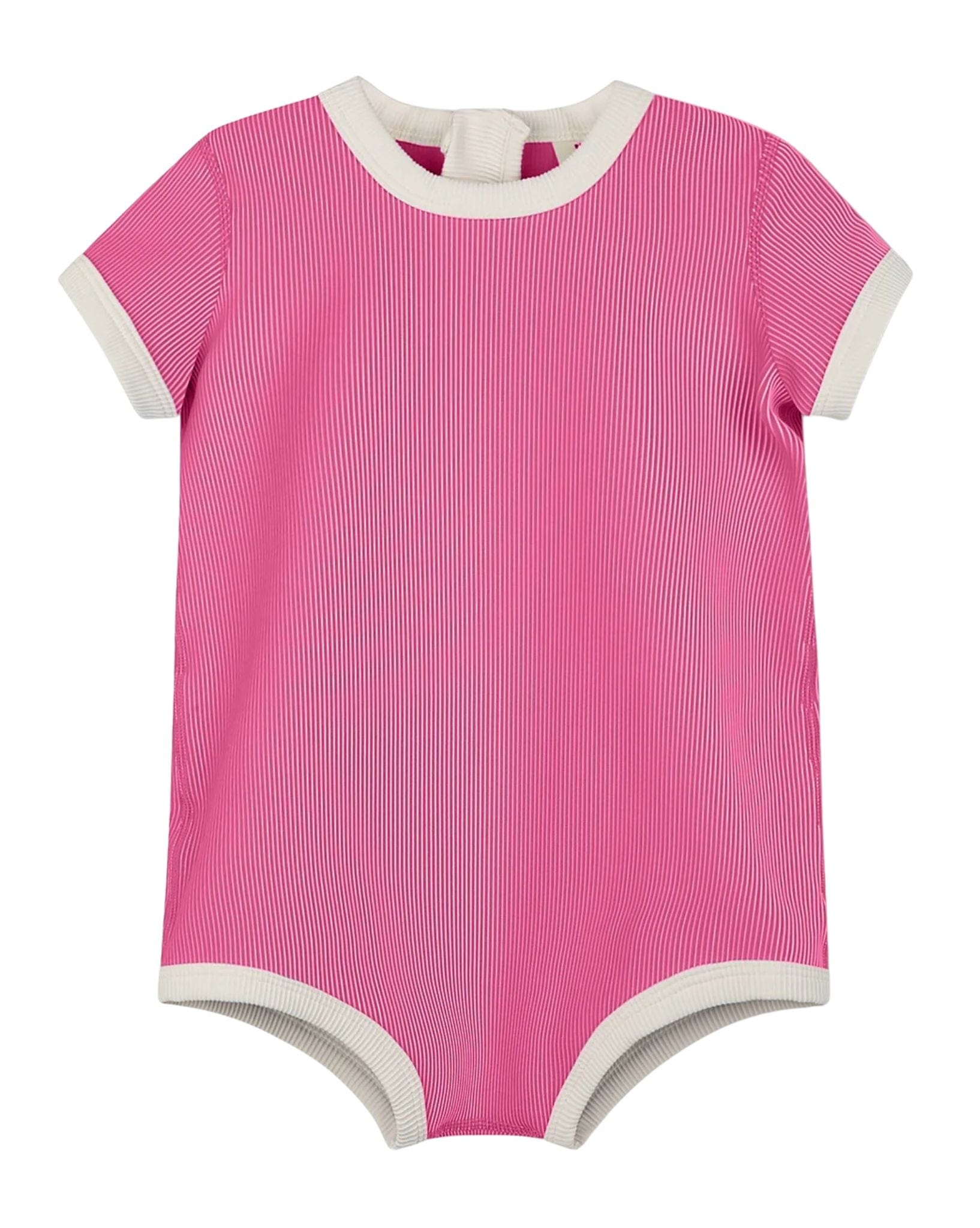 Zulu & Zephyr Mini Stripe Rib Infant Onesie