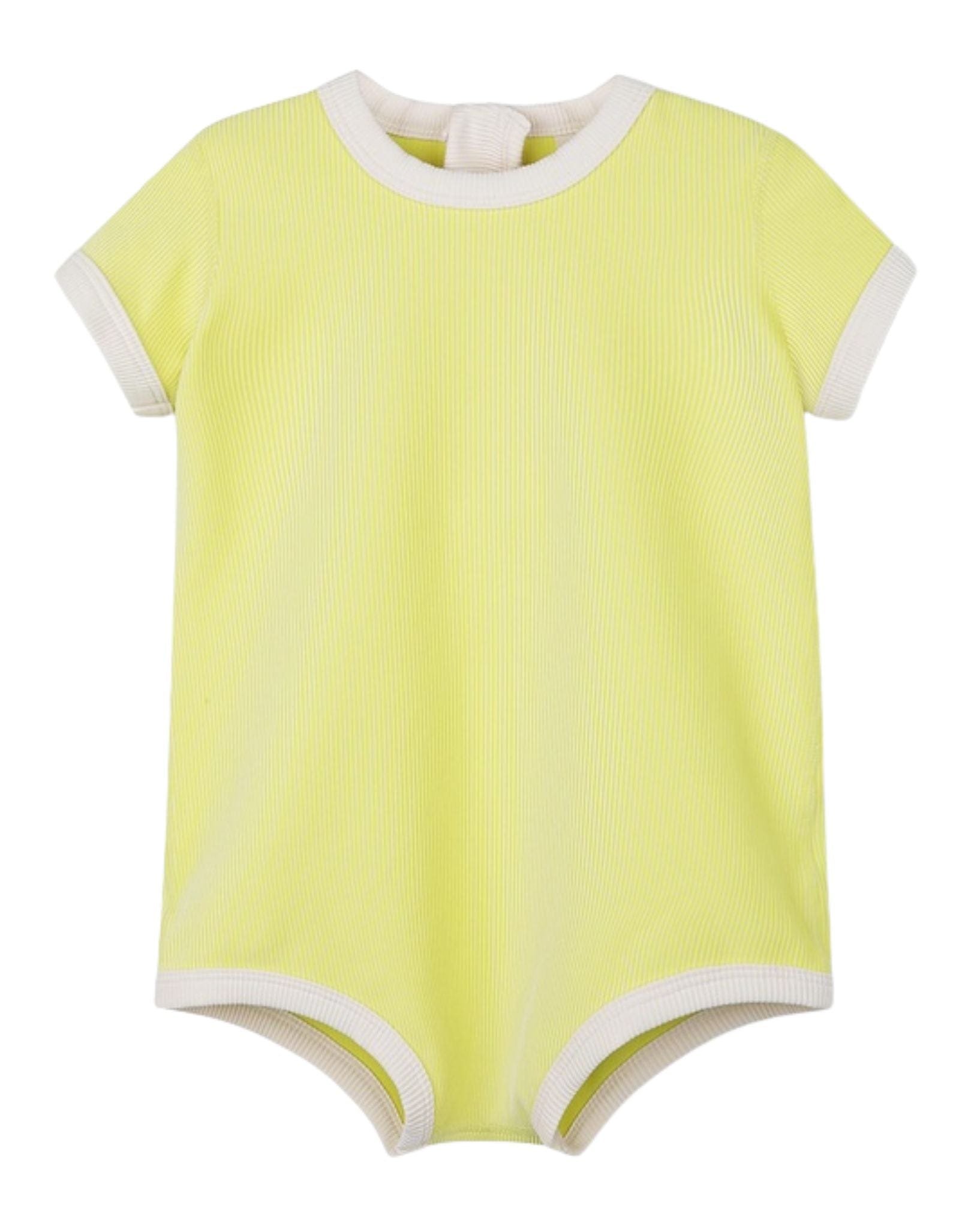 Zulu & Zephyr Mini Stripe Rib Infant Onesie