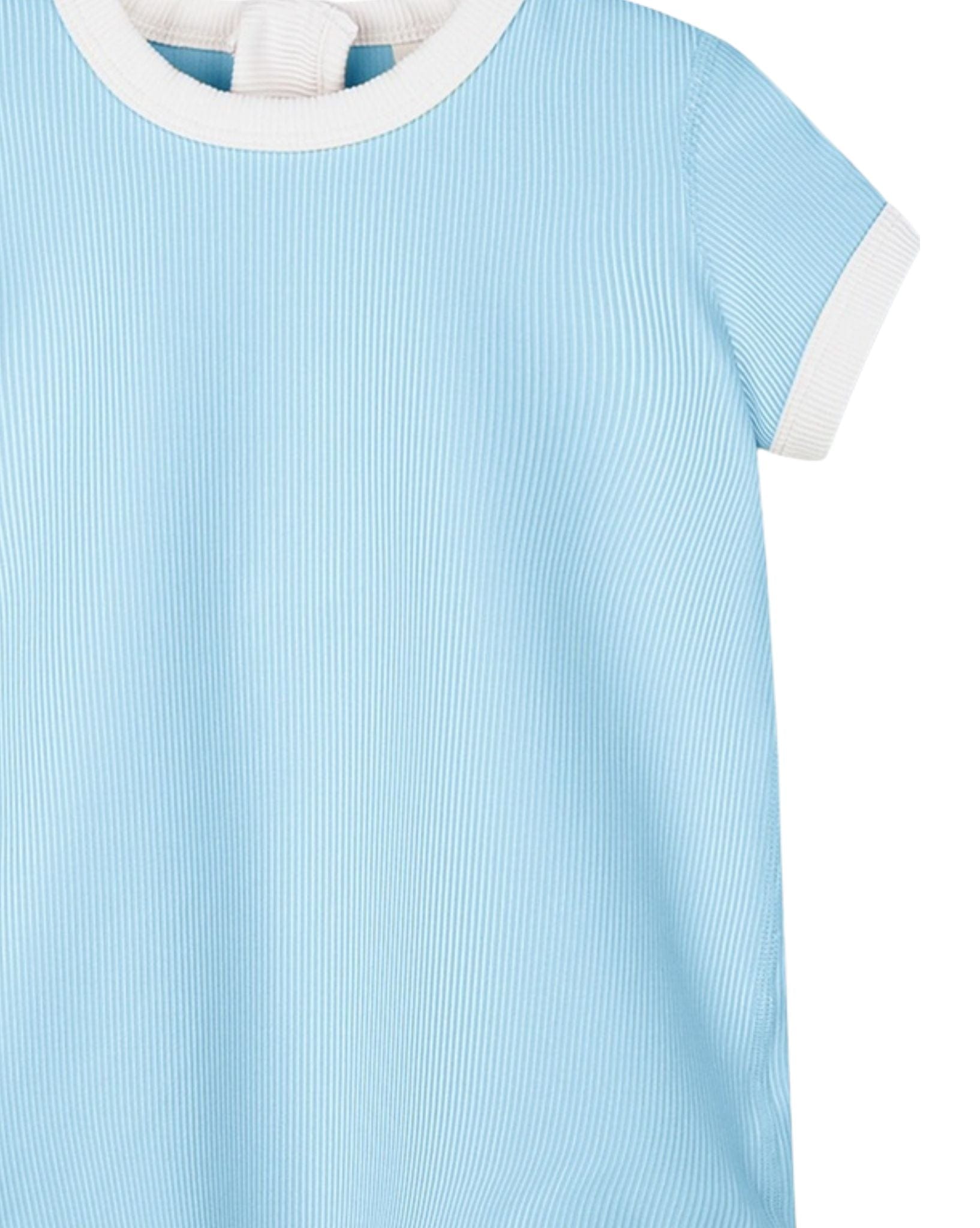 Zulu & Zephyr Mini Stripe Rib Infant Onesie