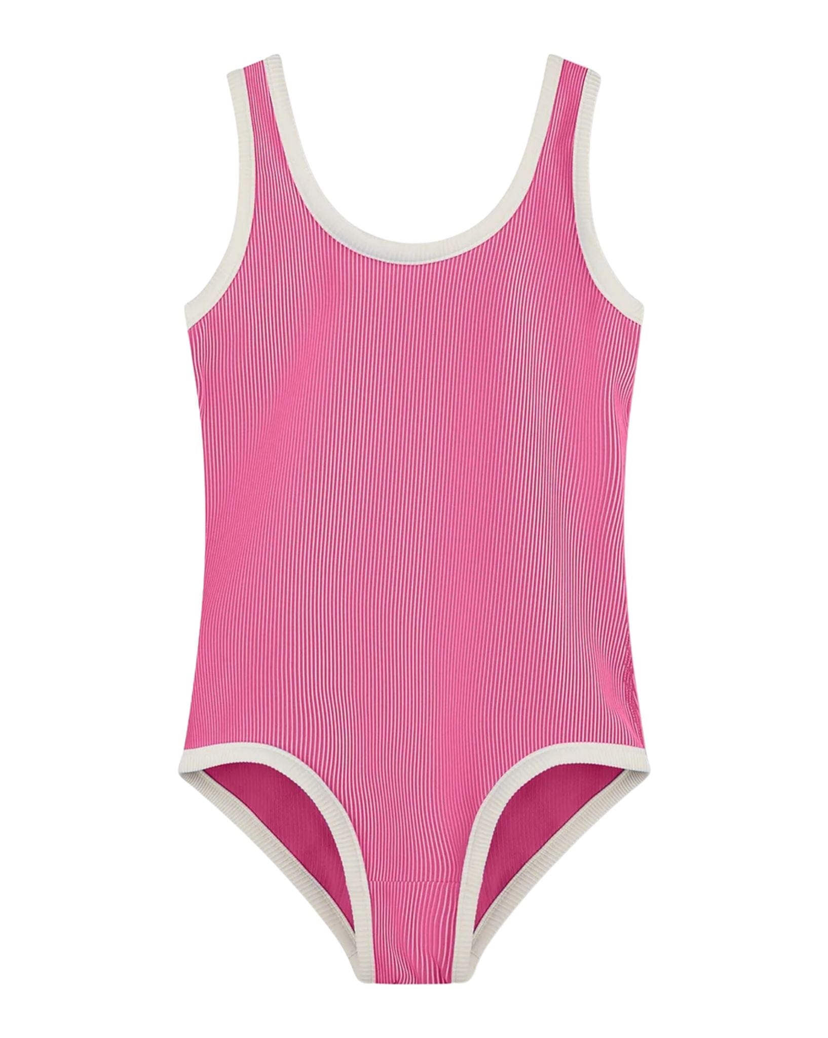 Zulu & Zephyr Mini Stripe Rib Scoop One Piece