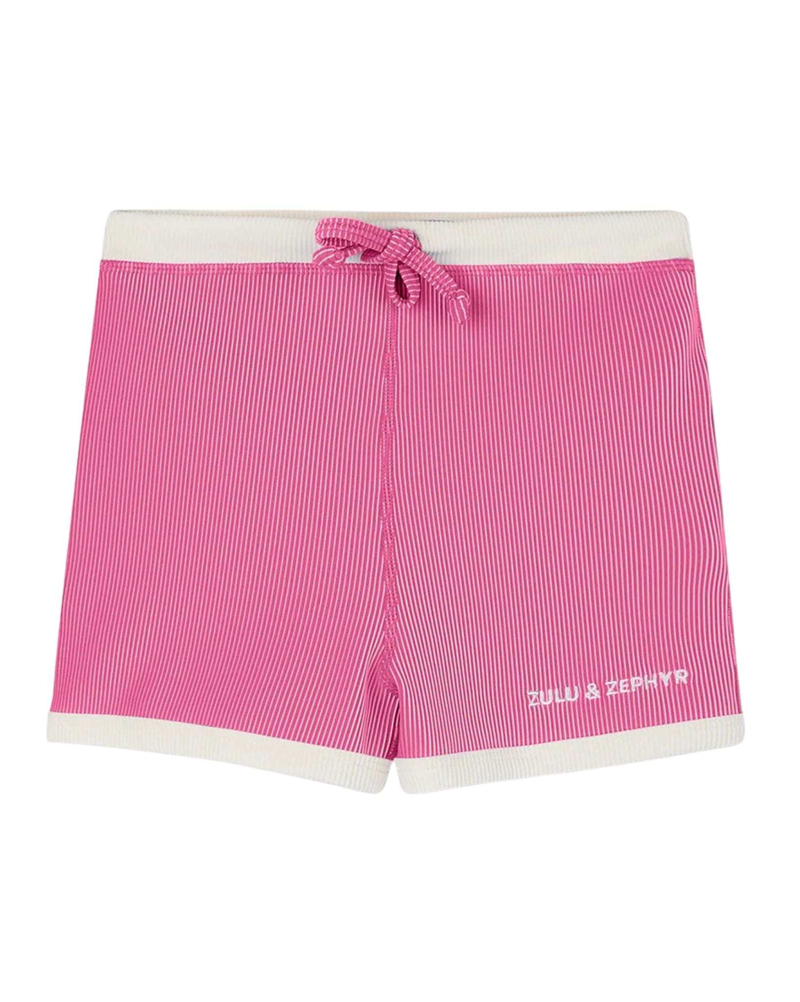 Zulu & Zephyr Mini Stripe Rib Surf Short