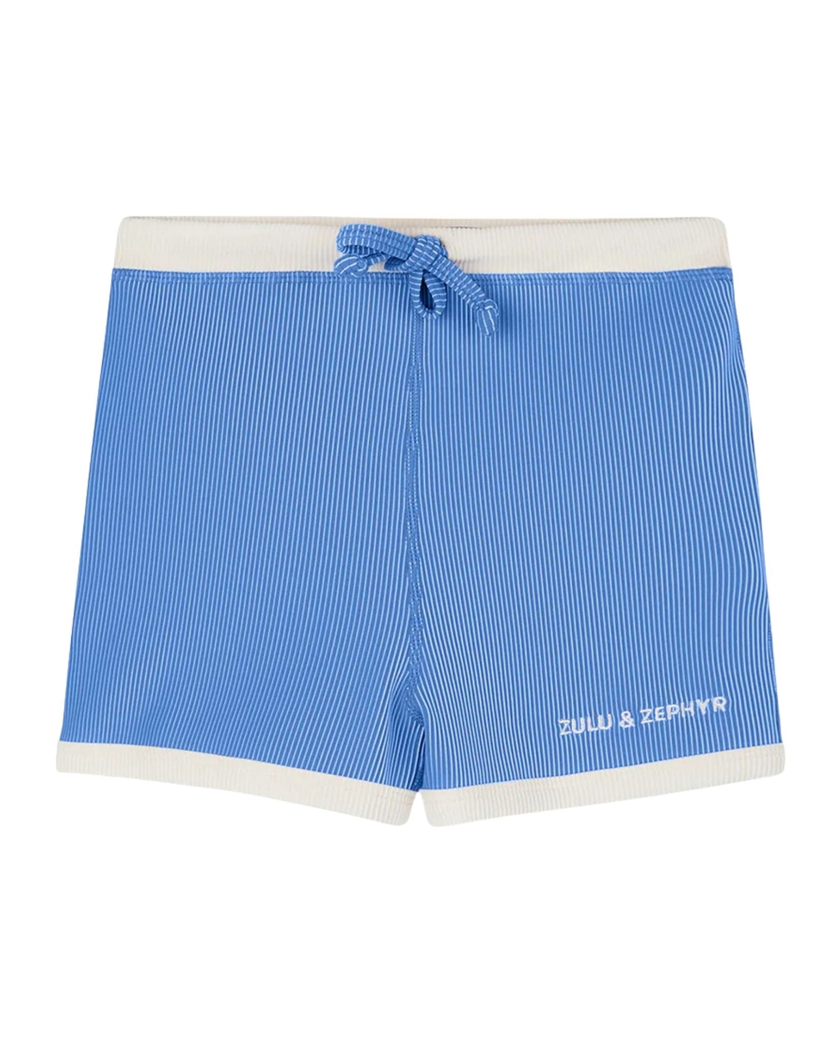 Zulu & Zephyr Mini Stripe Rib Surf Short