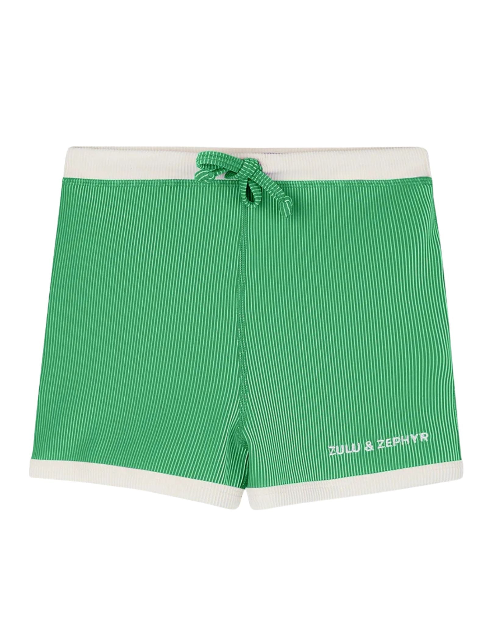 Zulu & Zephyr Mini Stripe Rib Surf Short