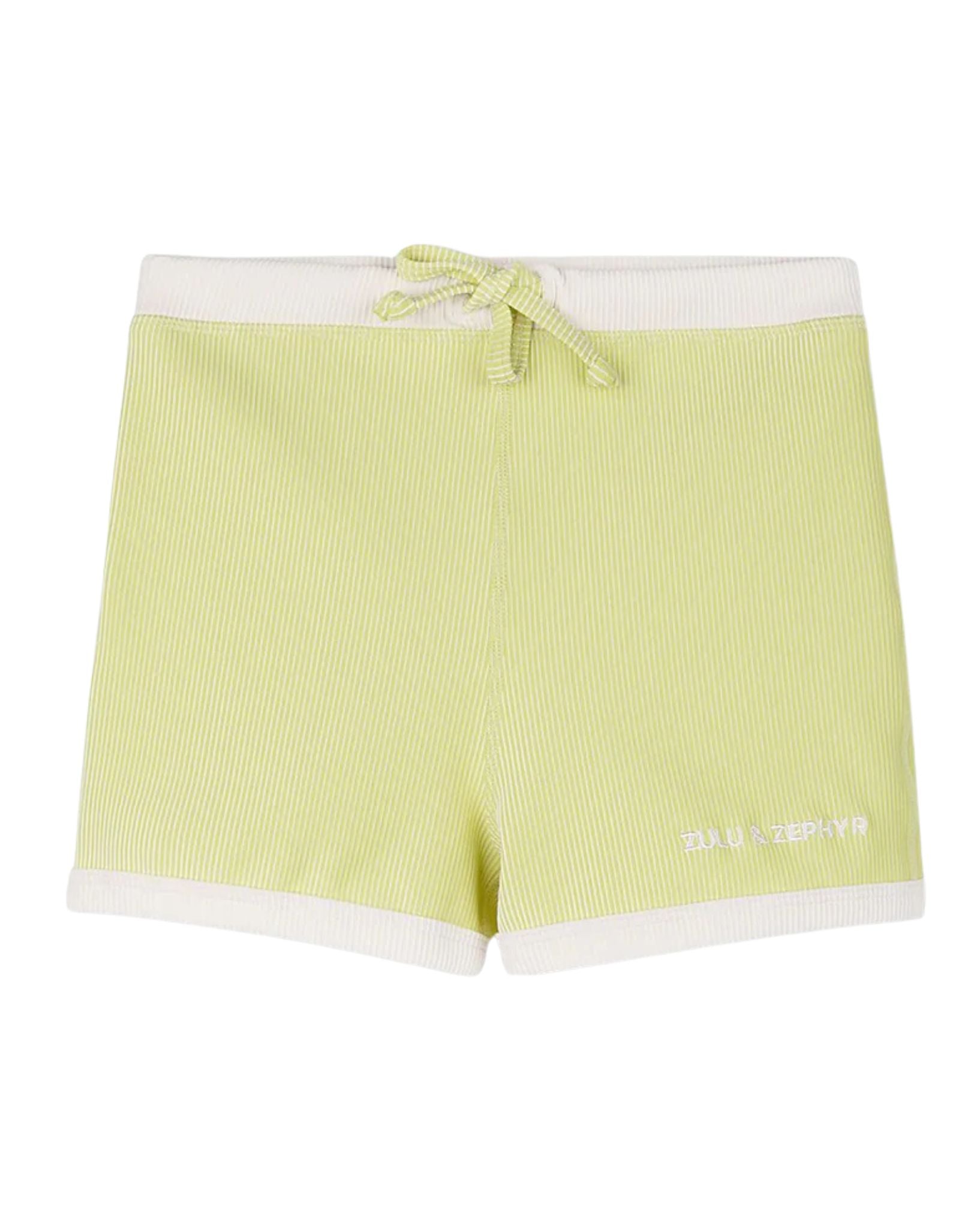 Zulu & Zephyr Mini Stripe Rib Surf Short