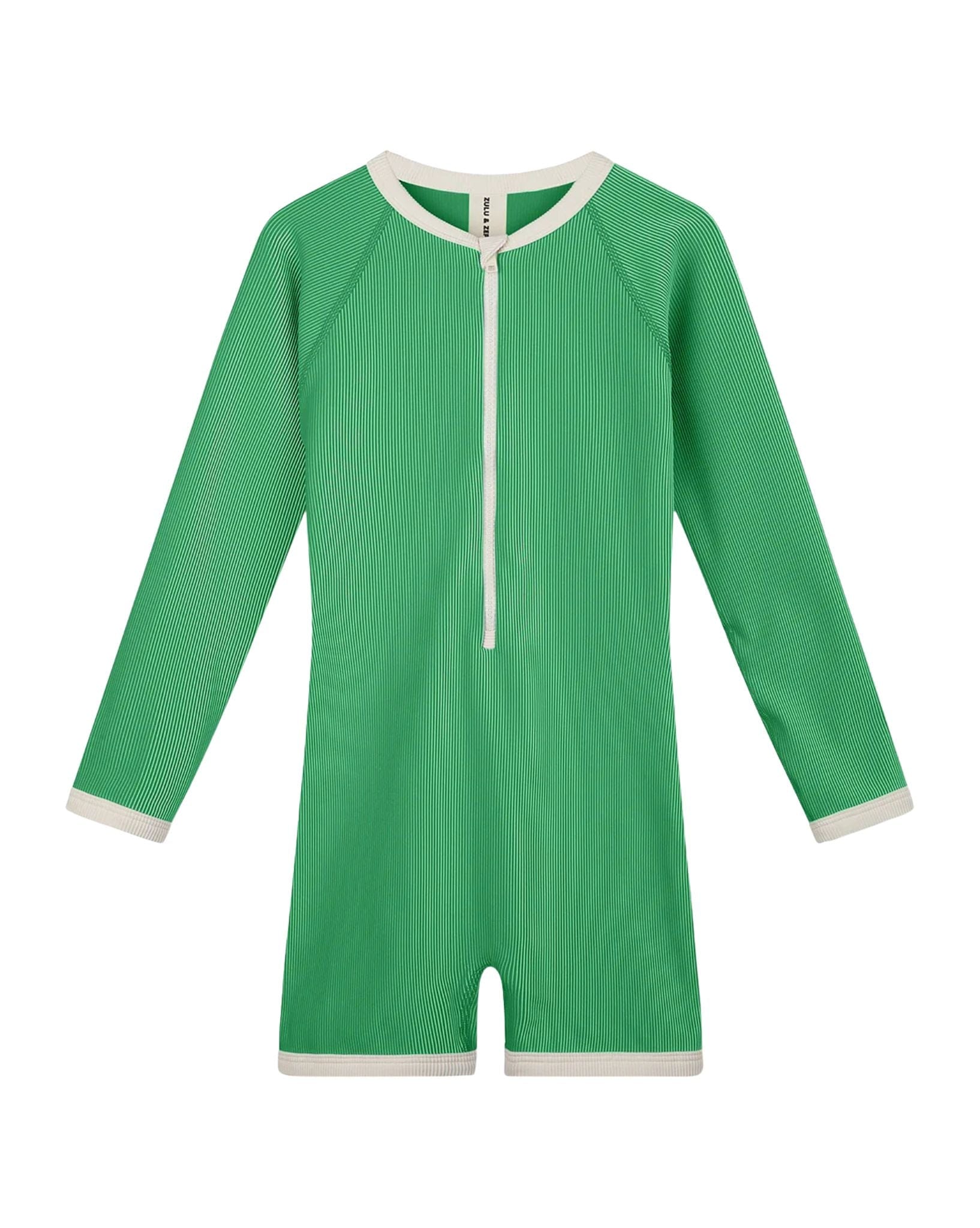 Zulu & Zephyr Mini Stripe Rib Surf Suit
