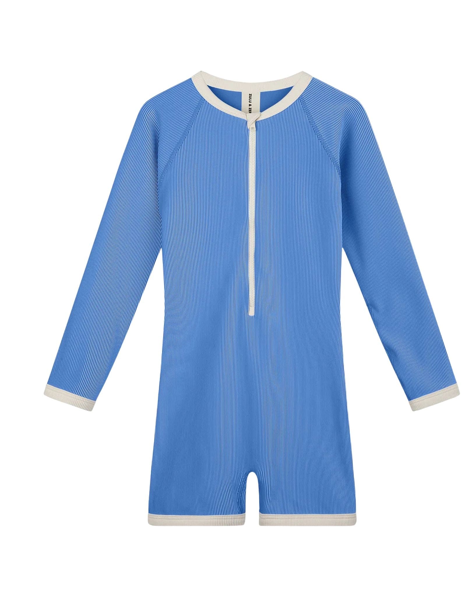Zulu & Zephyr Mini Stripe Rib Surf Suit